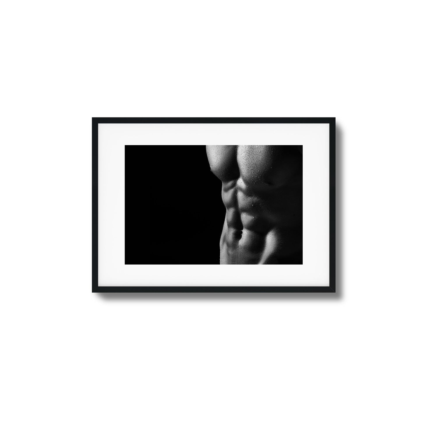 Alpha Form Framed Art