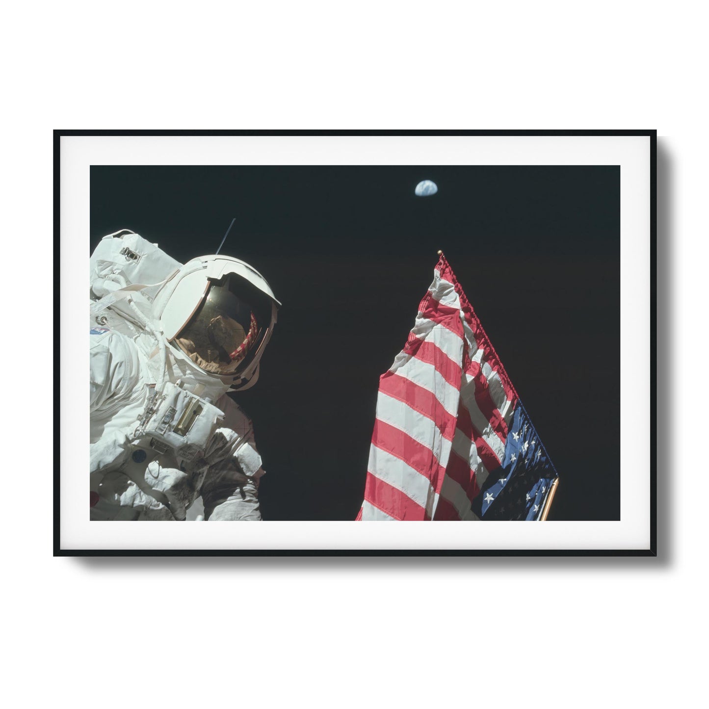 Apollo 17: Earthrise Framed Art