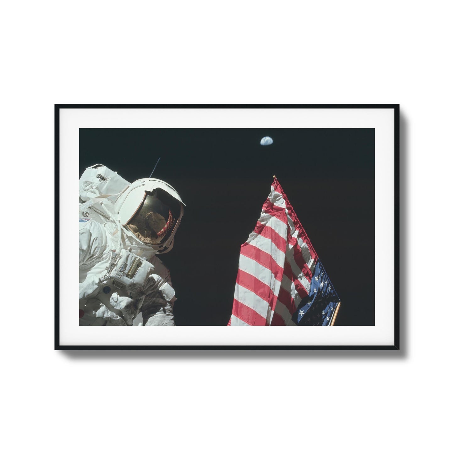 Apollo 17: Earthrise Framed Art