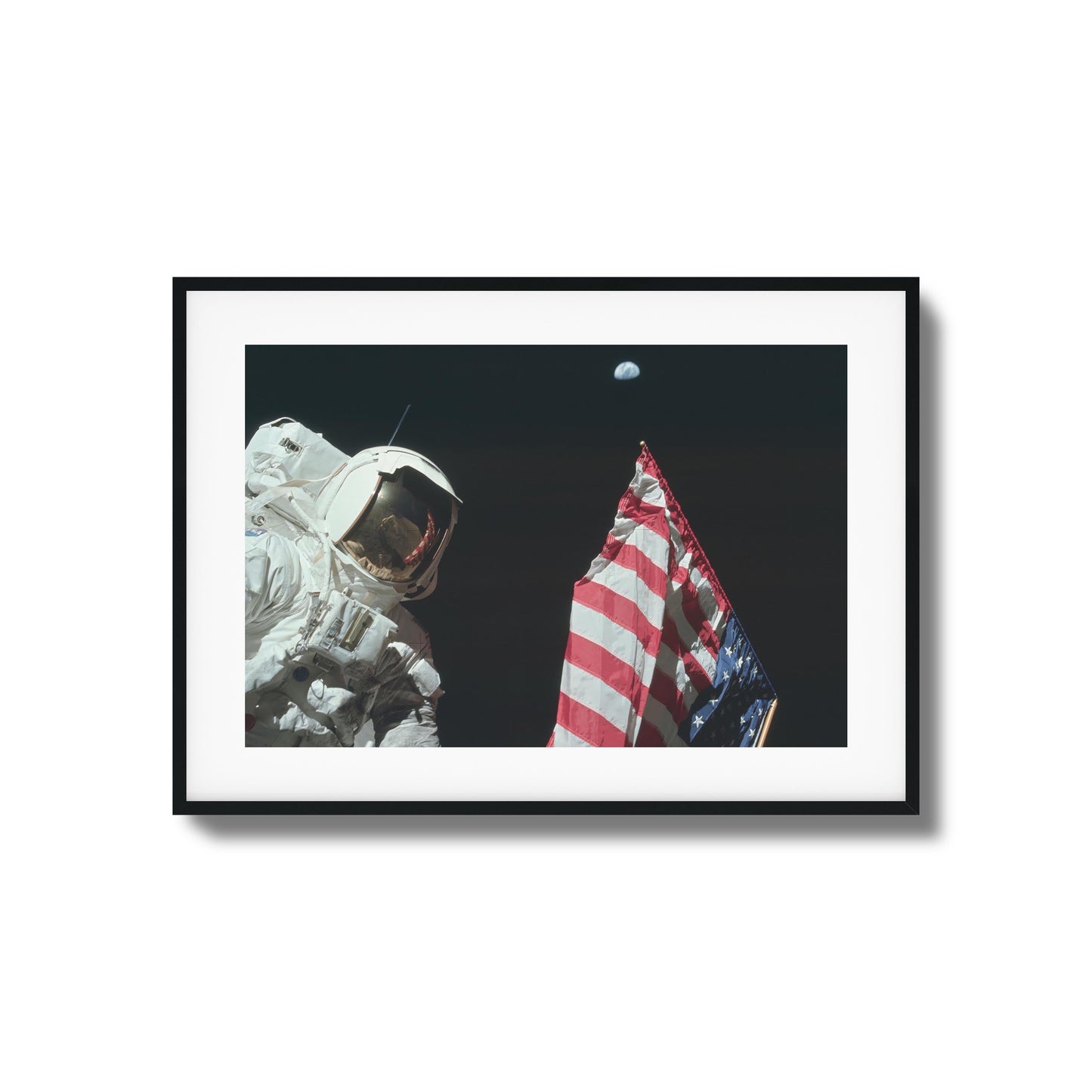 Apollo 17: Earthrise Framed Art