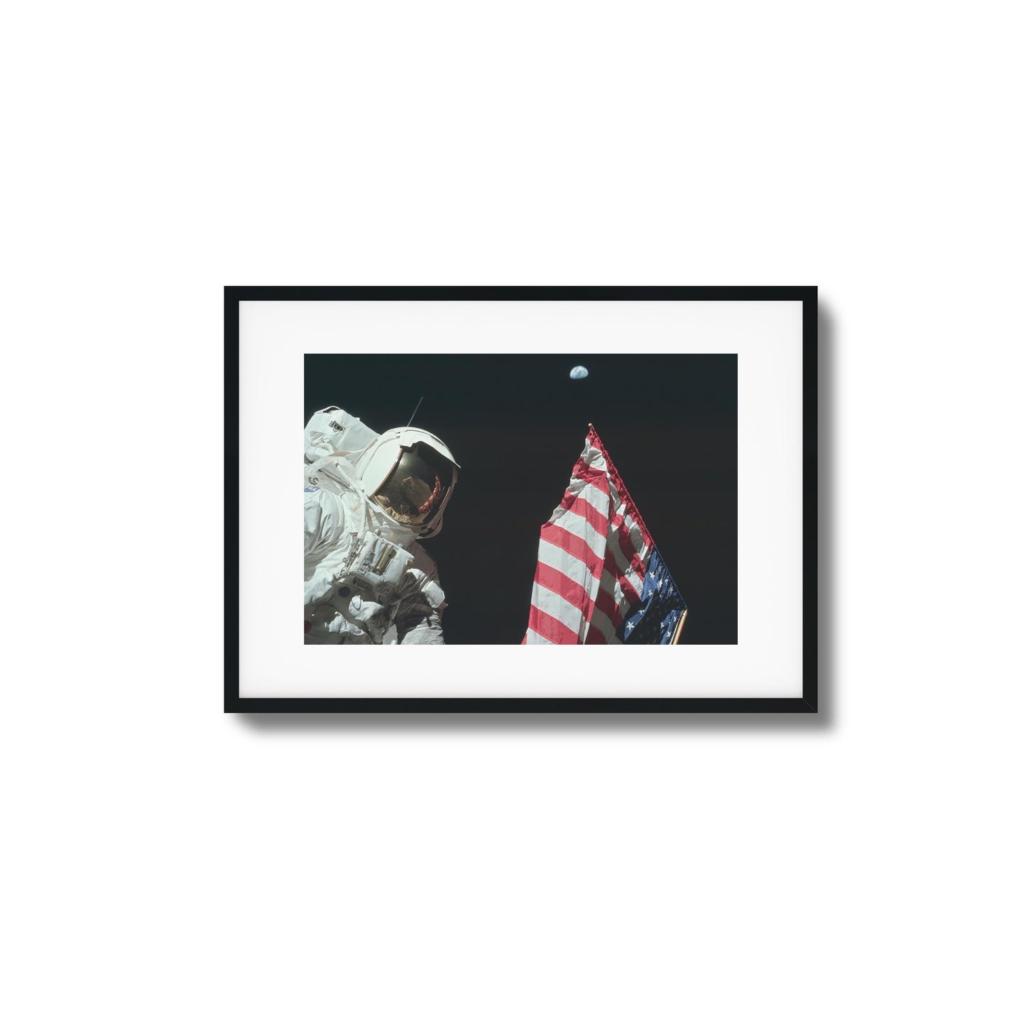 Apollo 17: Earthrise Framed Art