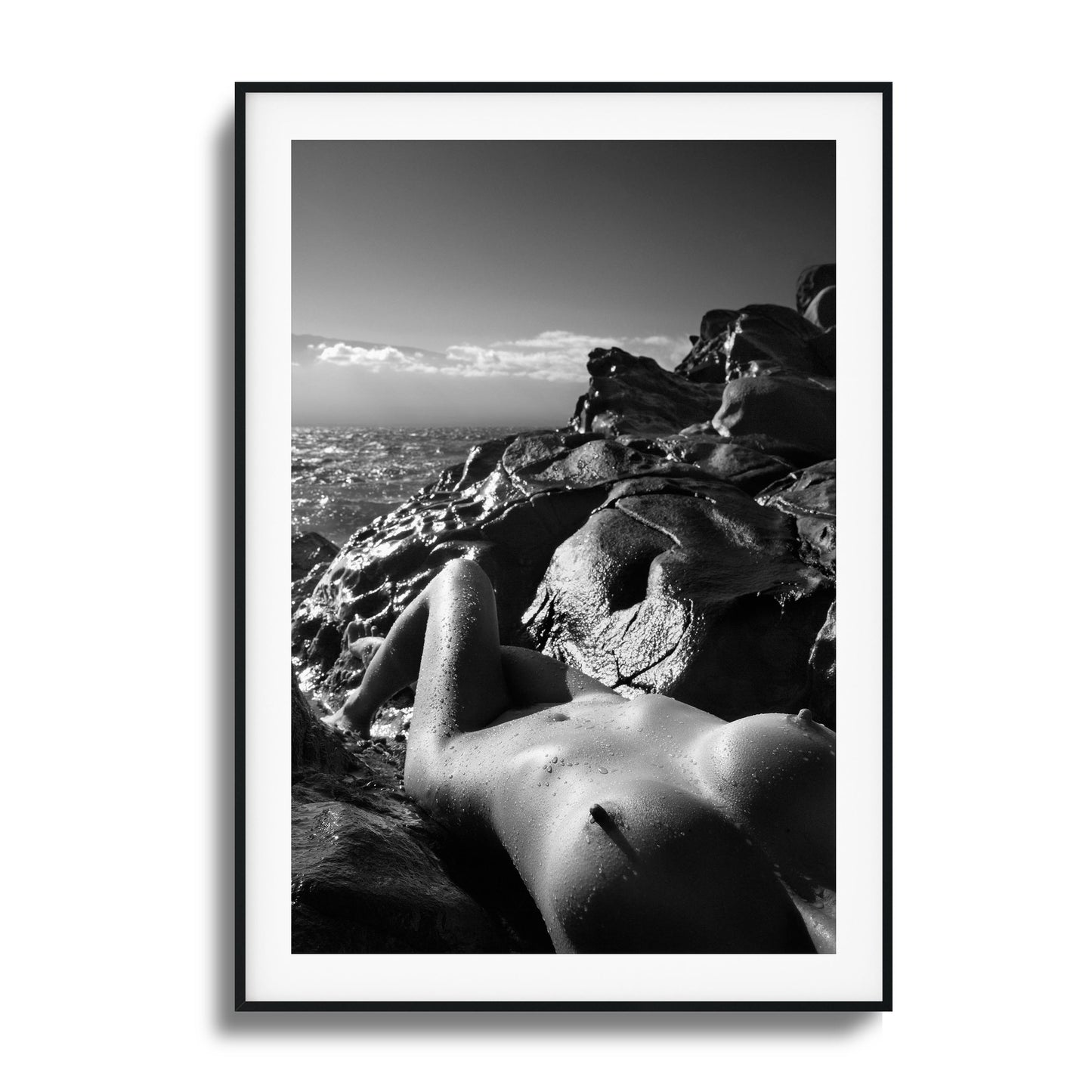 Aqua Bliss Framed Art