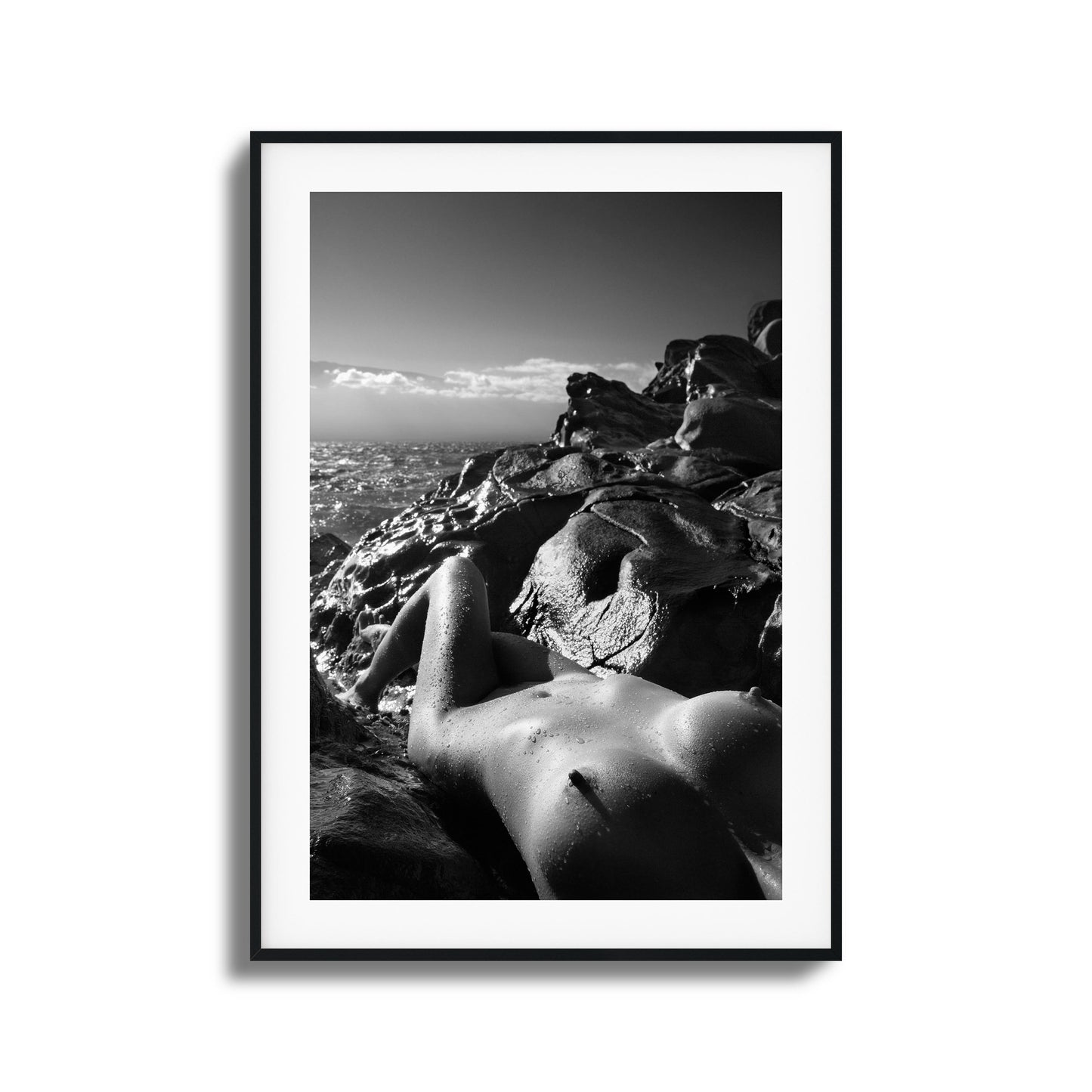 Aqua Bliss Framed Art