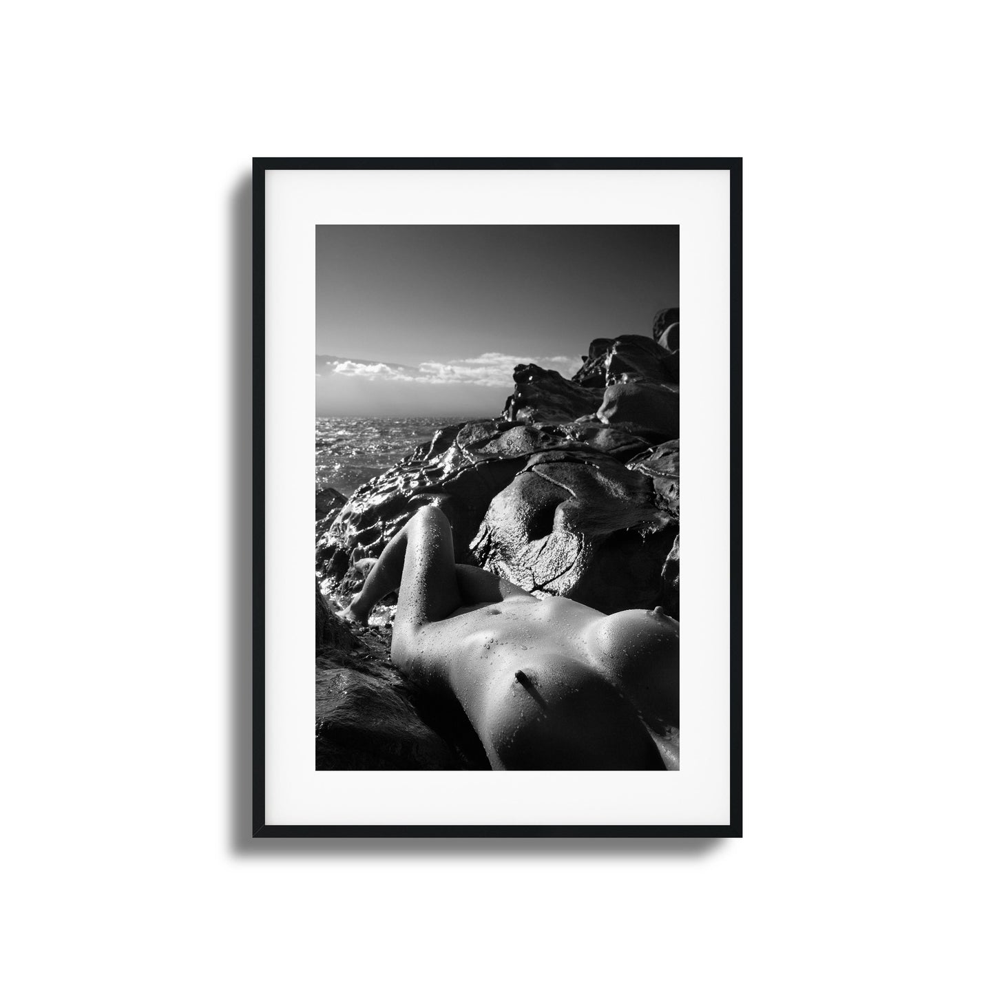 Aqua Bliss Framed Art