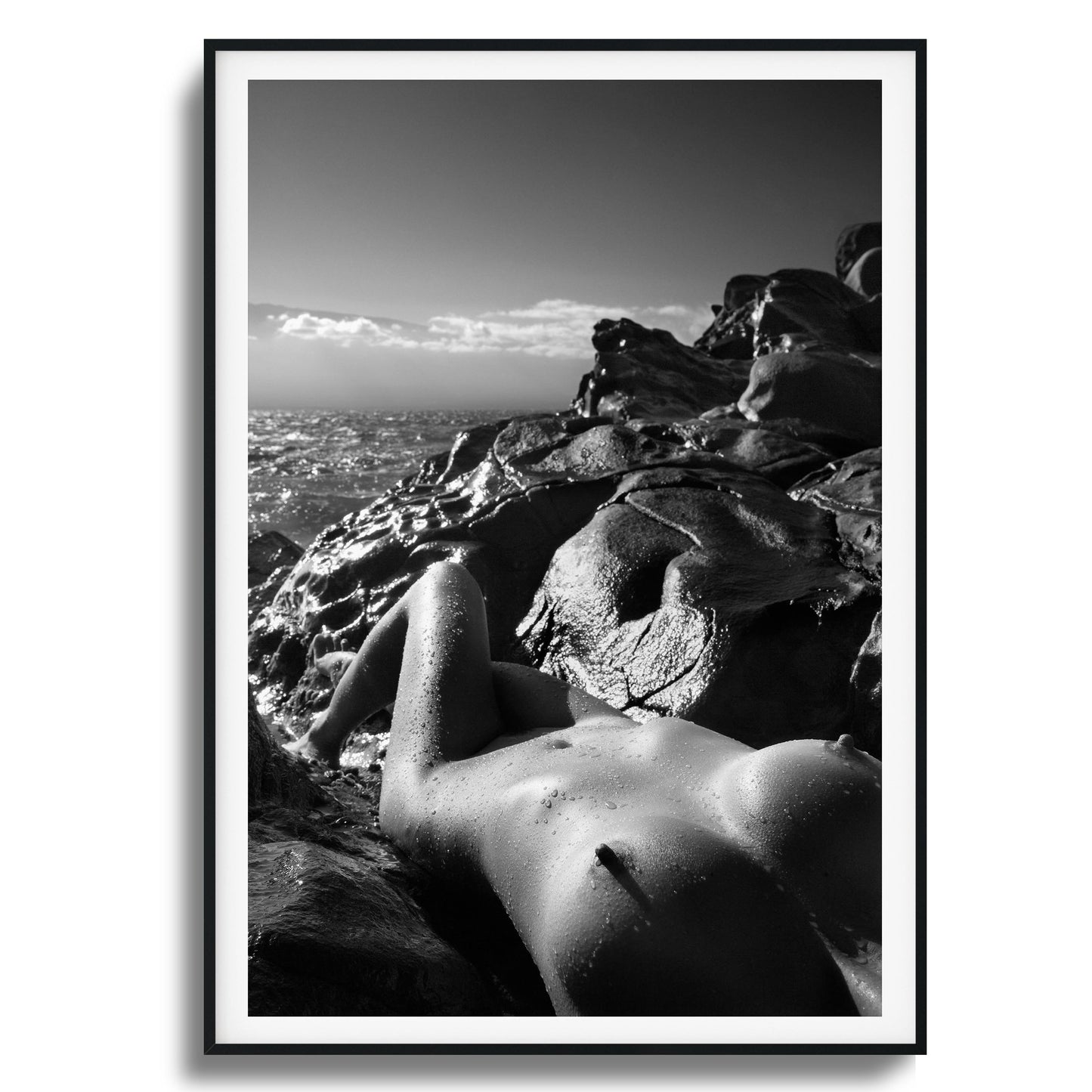 Aqua Bliss Framed Art