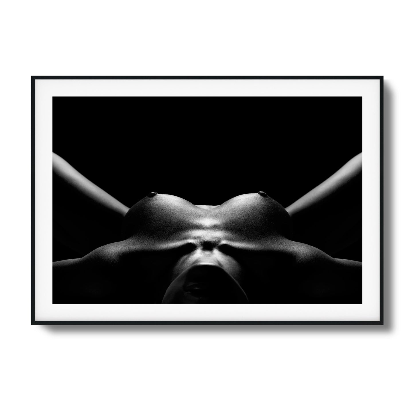 Bare Contrast Framed Art