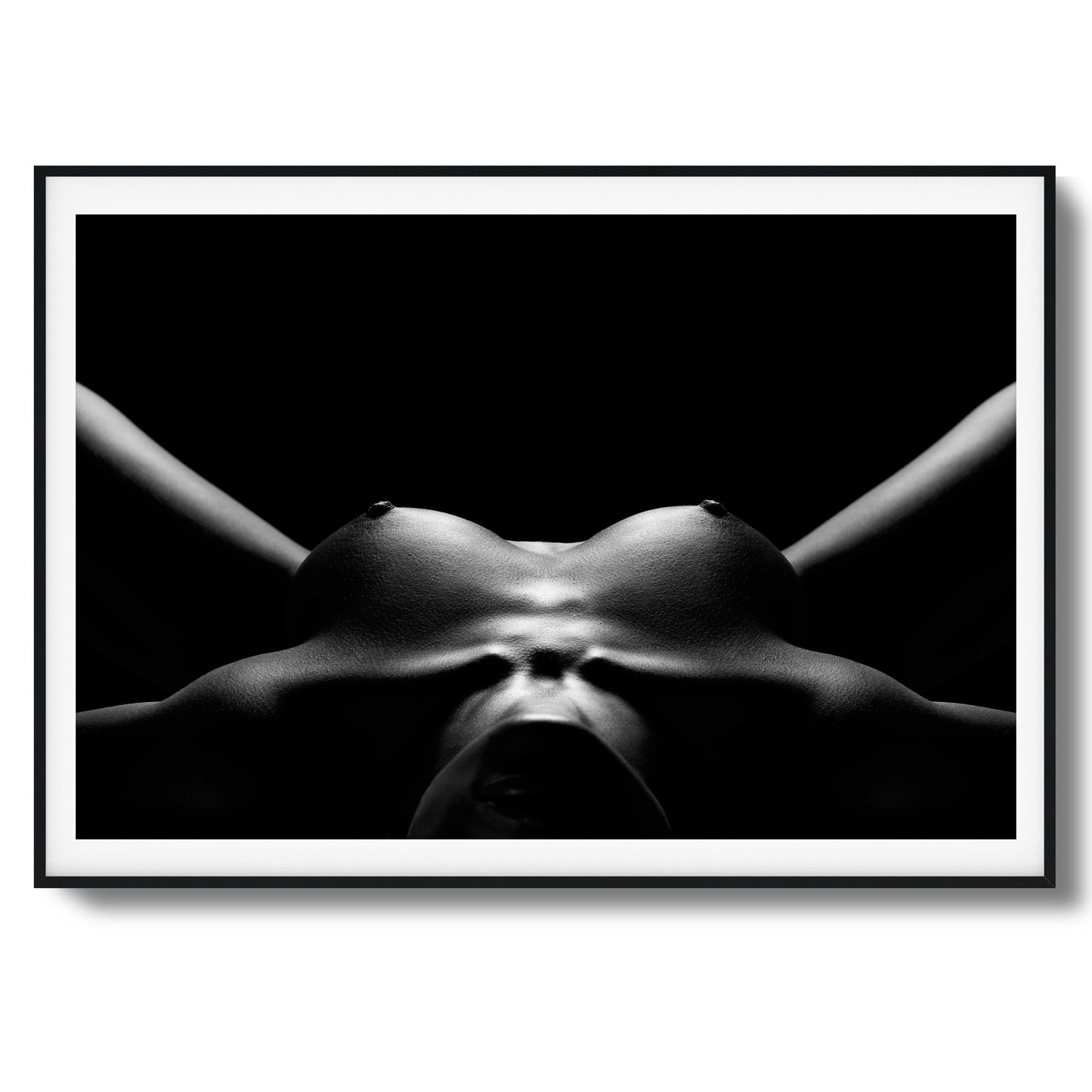 Bare Contrast Framed Art