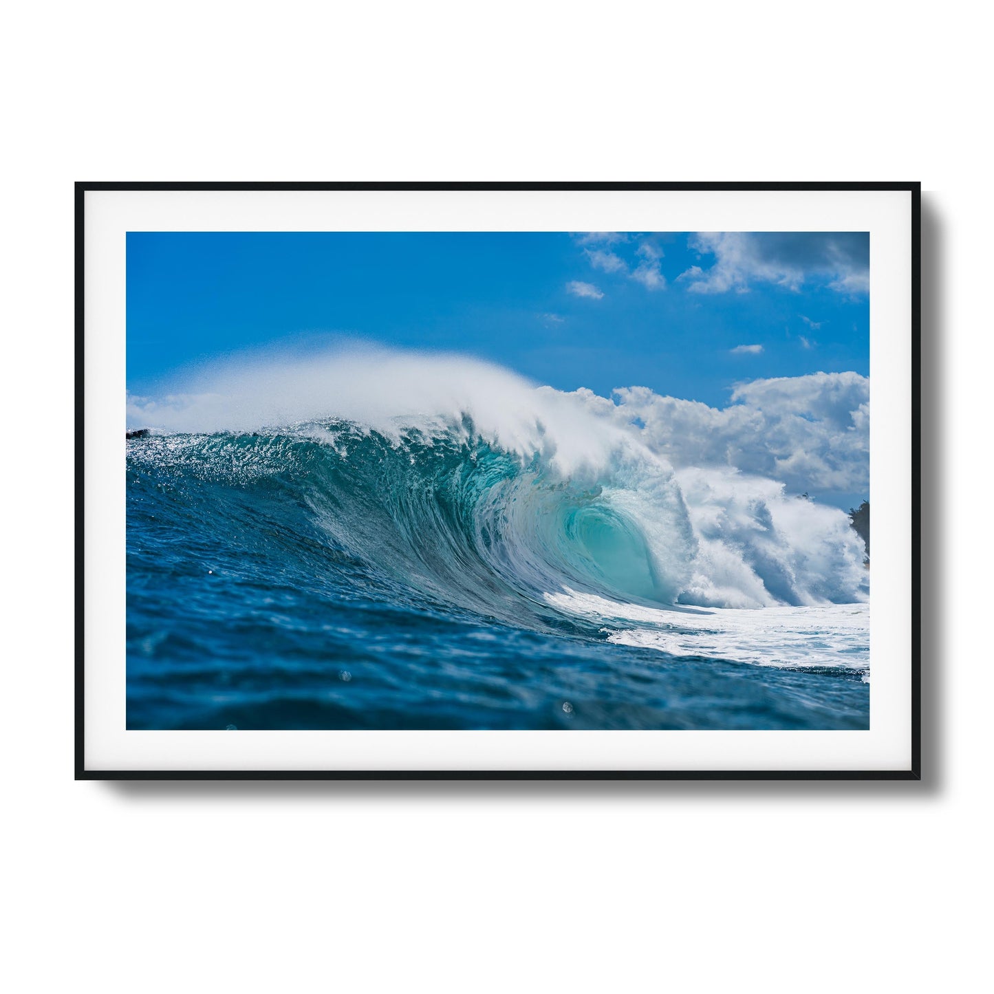 Blue Beast Framed Art