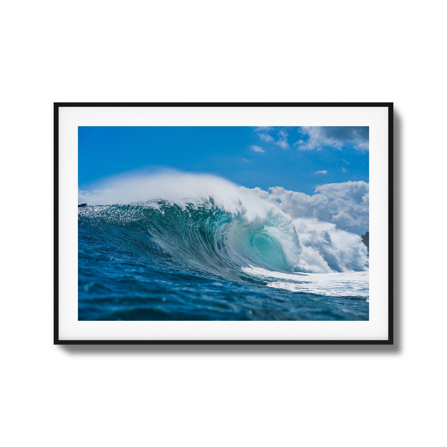 Blue Beast Framed Art