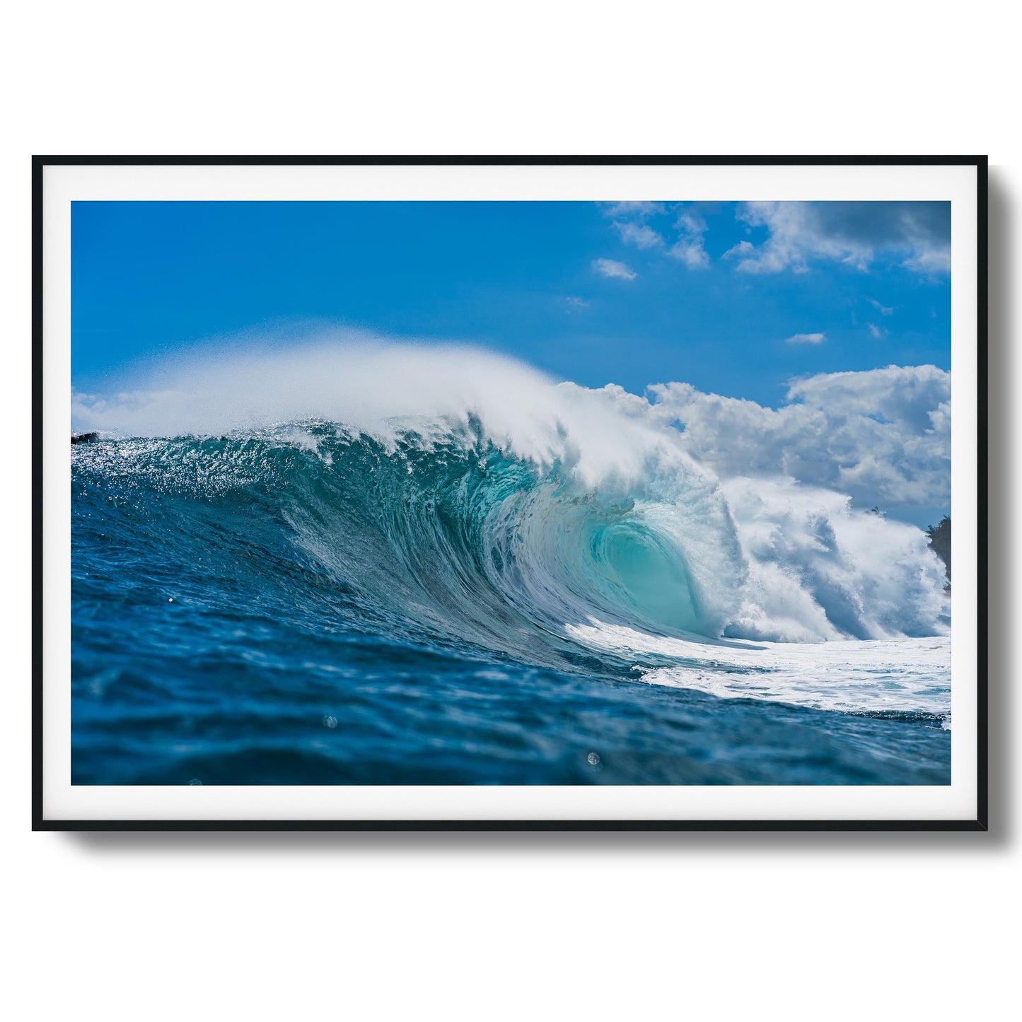 Blue Beast Framed Art