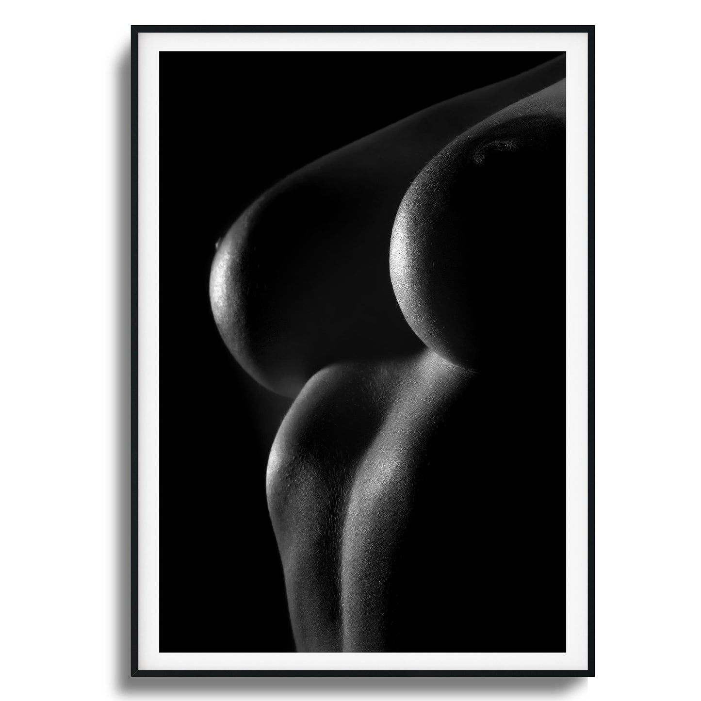 Bold Feminine Form Framed Art