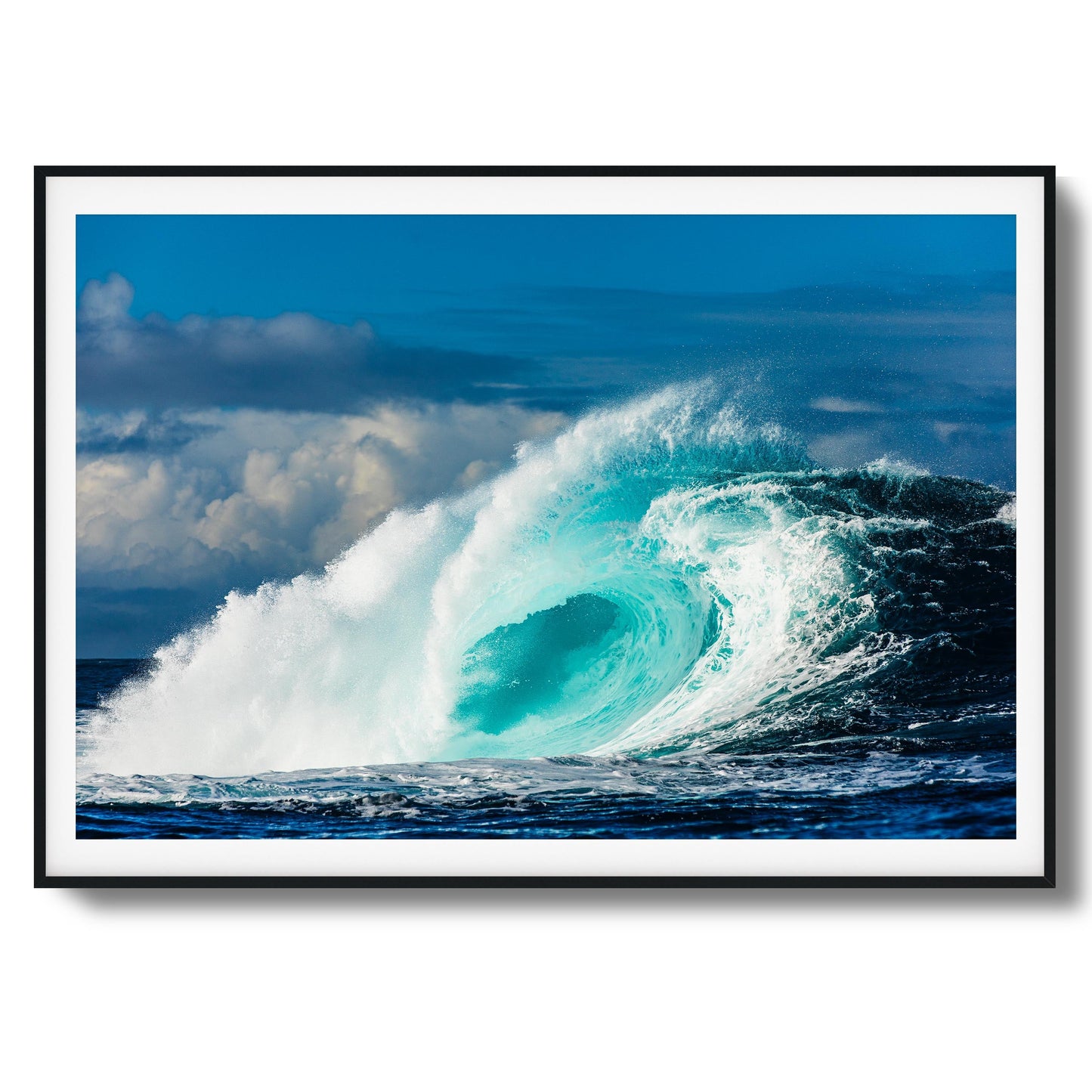 Bolt Wave Framed Art