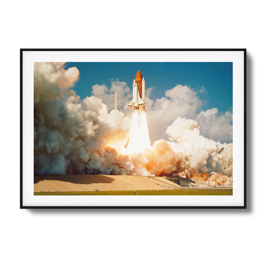 Challenger's Final Flight Framed Art - Assure Spark