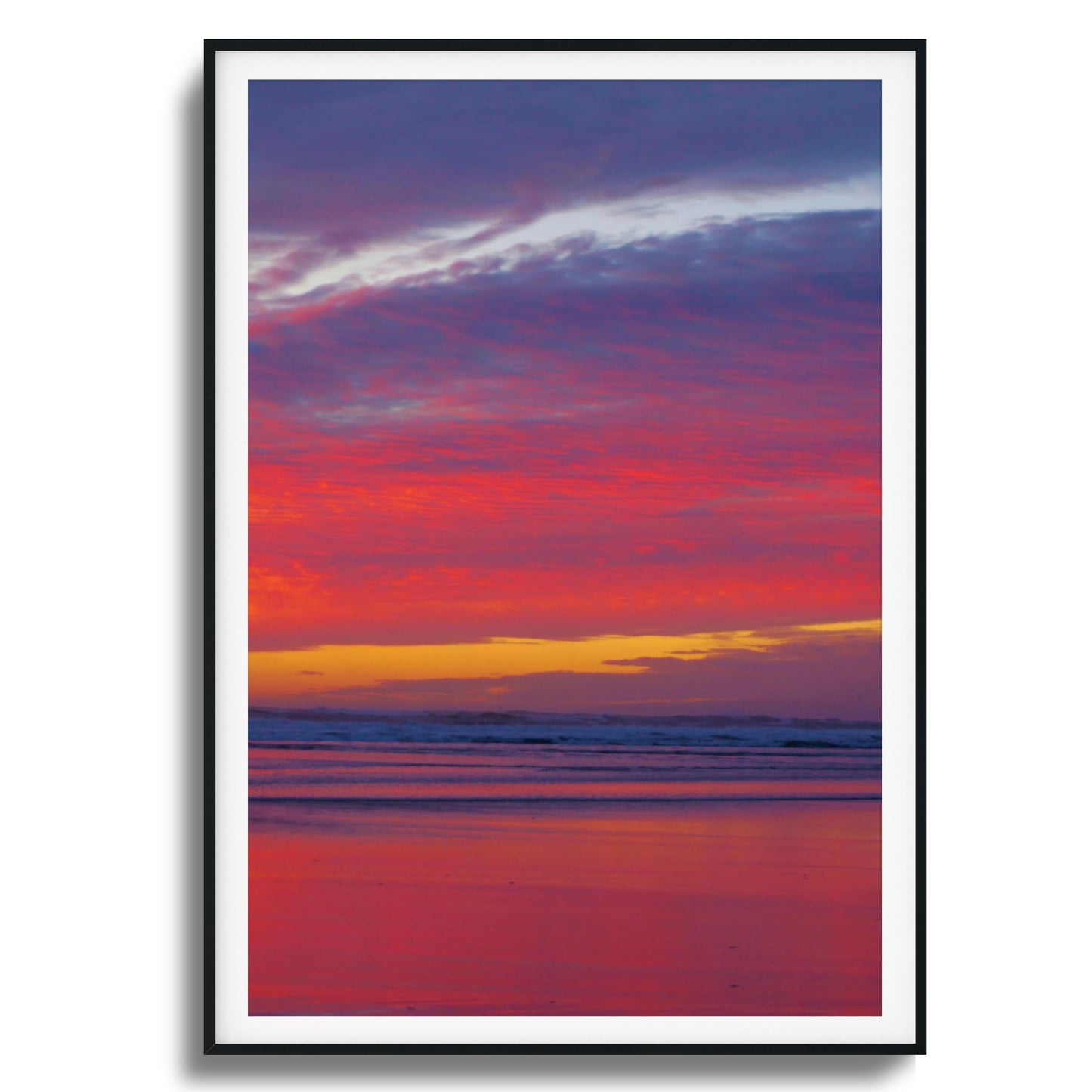 Cotton Candy Dusk Framed Art
