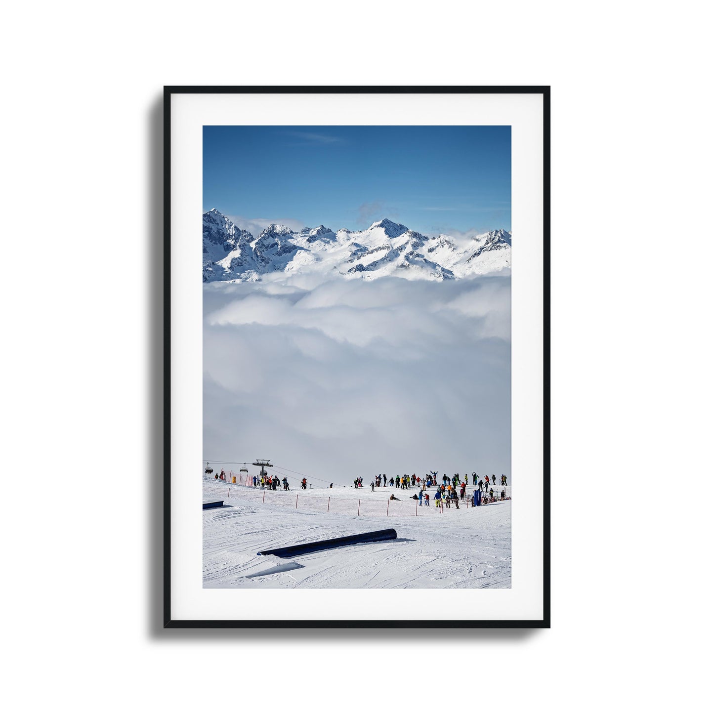 Crowd Framed Art