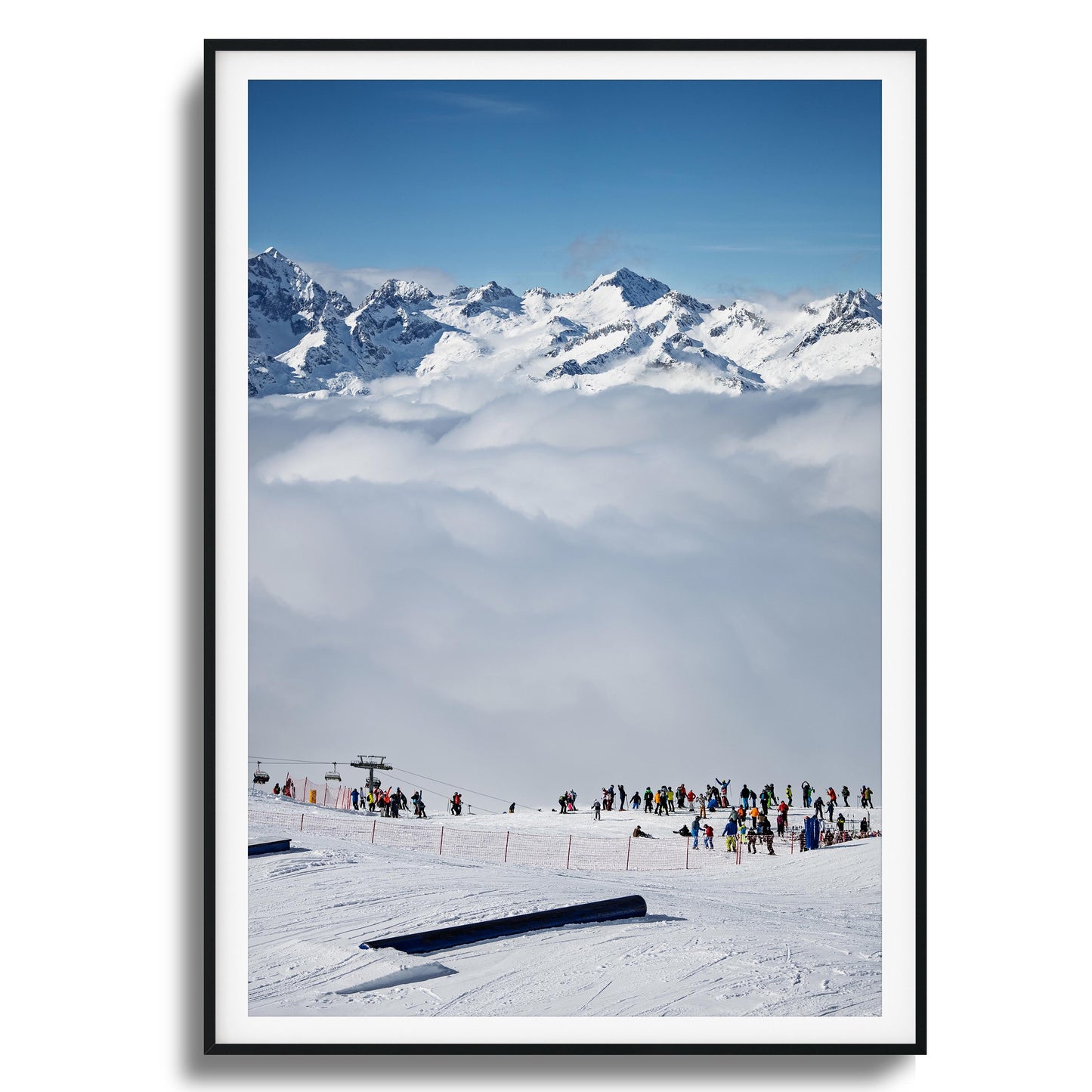 Crowd Framed Art