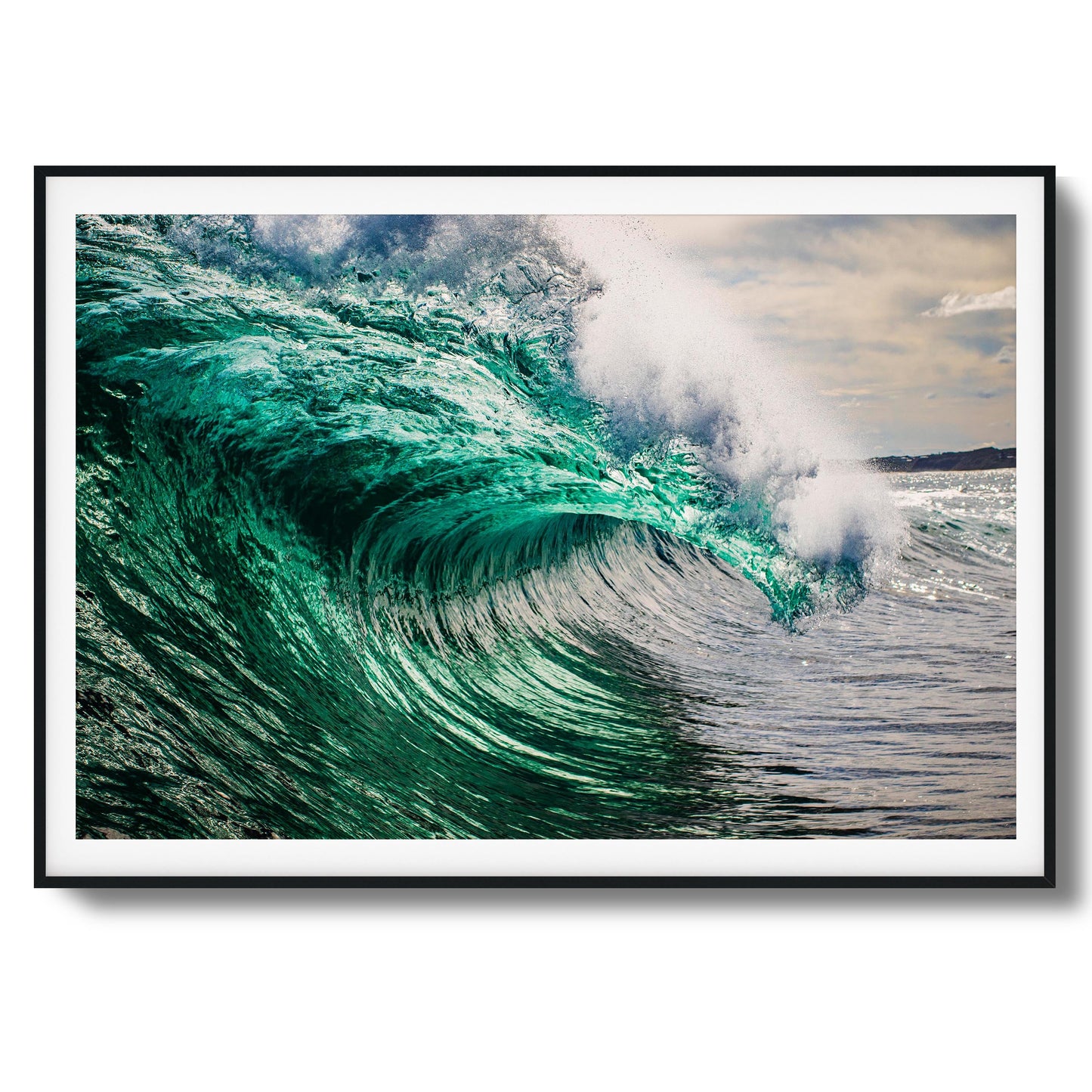 Emerald Fury Framed Art
