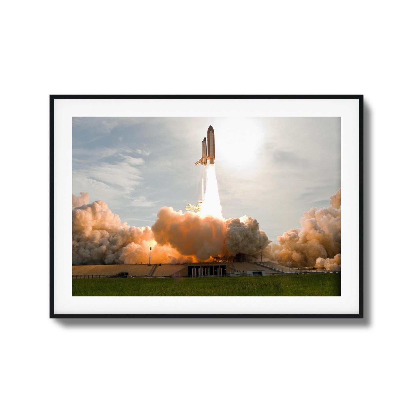 Endeavour Launch Framed Art