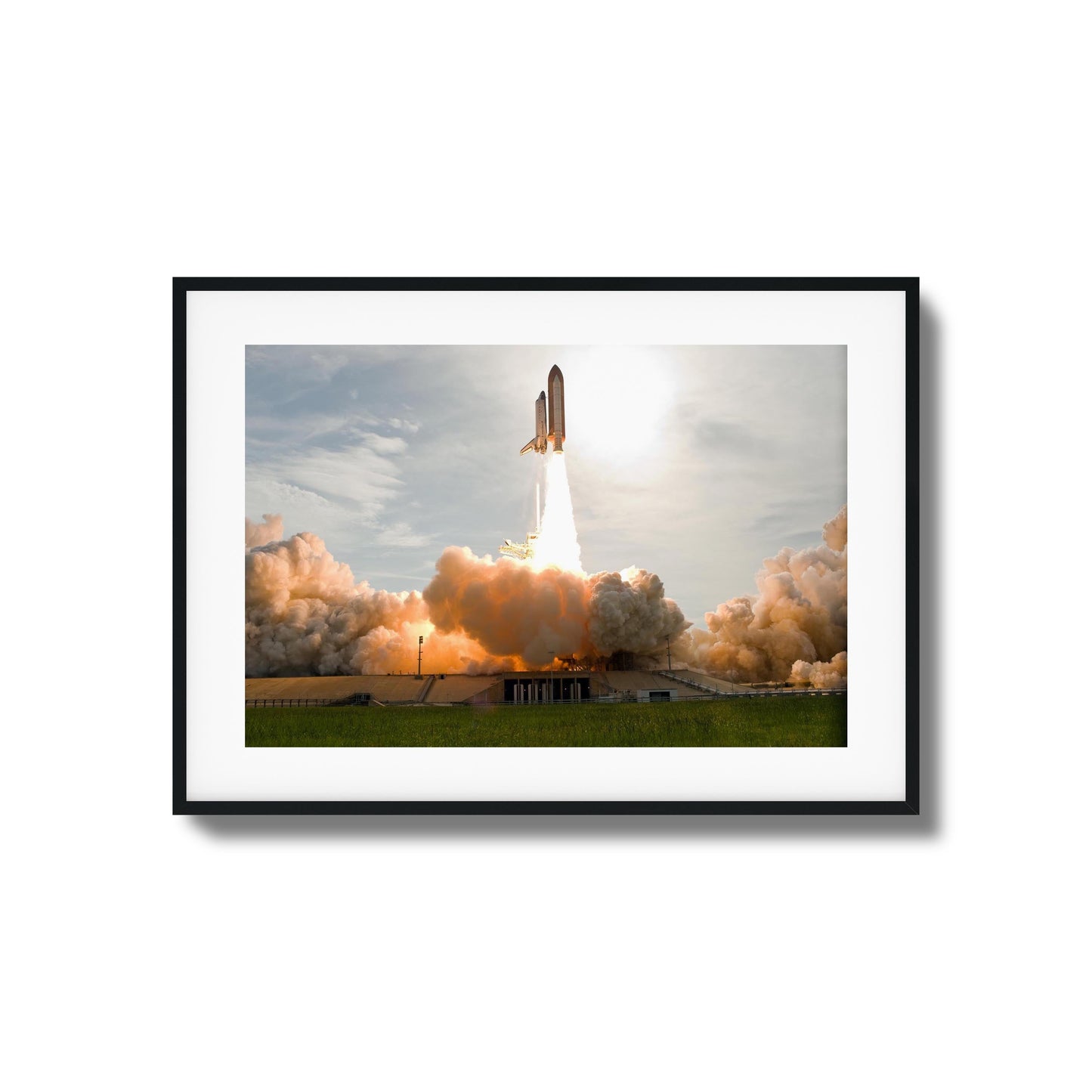 Endeavour Launch Framed Art