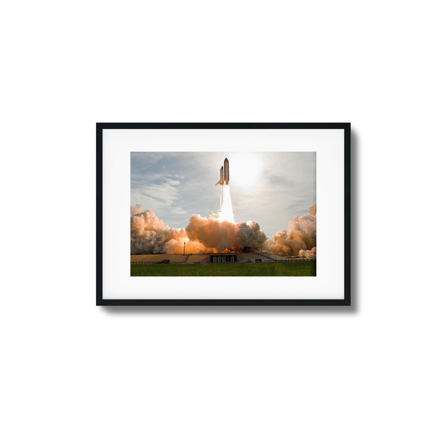 Endeavour Launch Framed Art