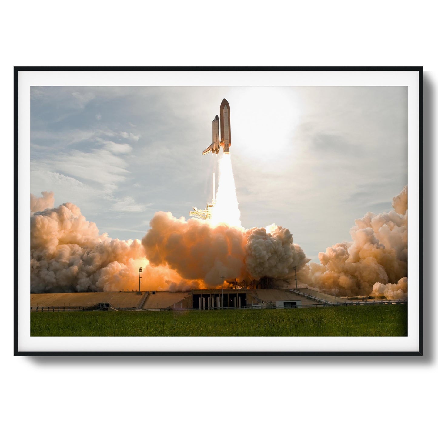 Endeavour Launch Framed Art