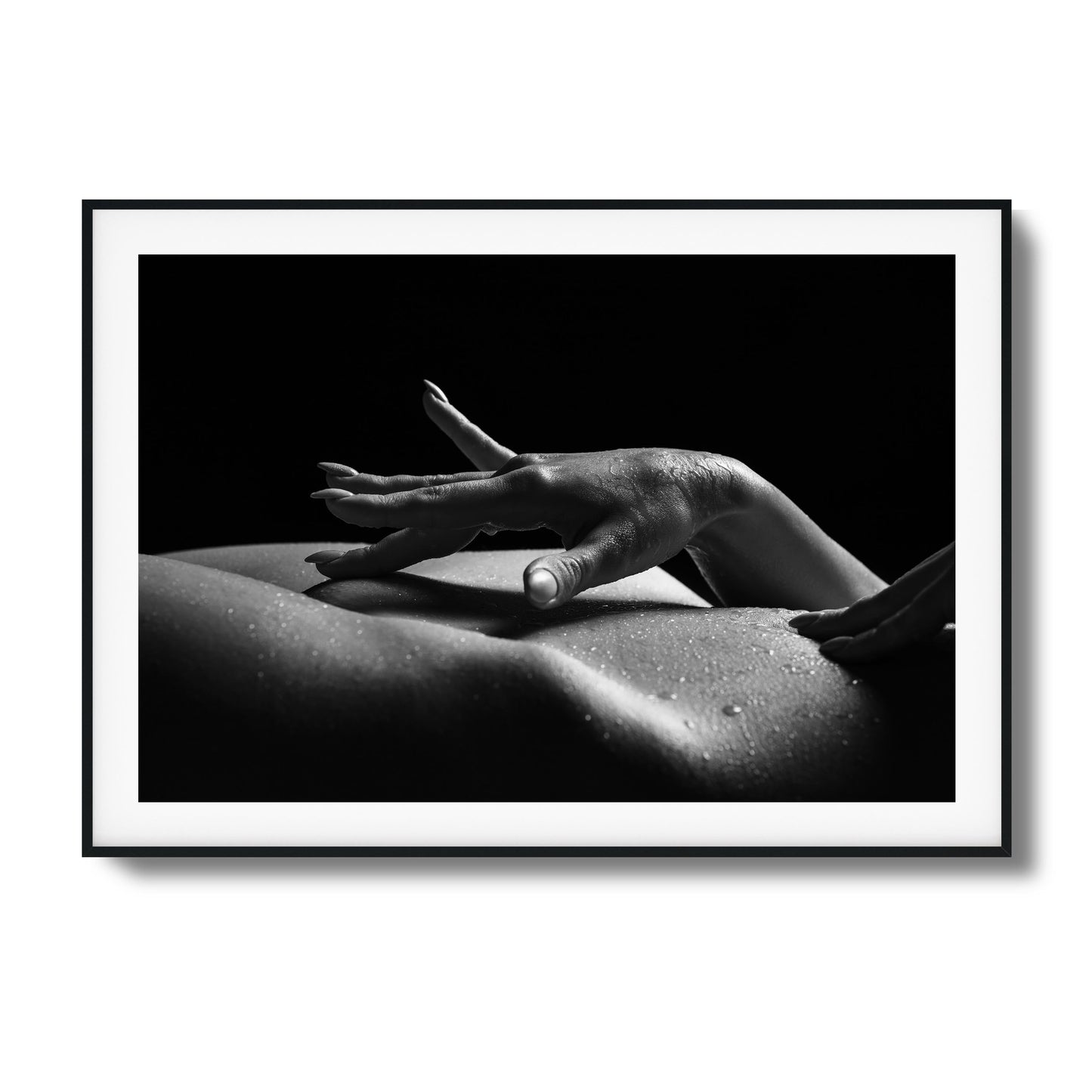 Fingertip Tease Framed Art