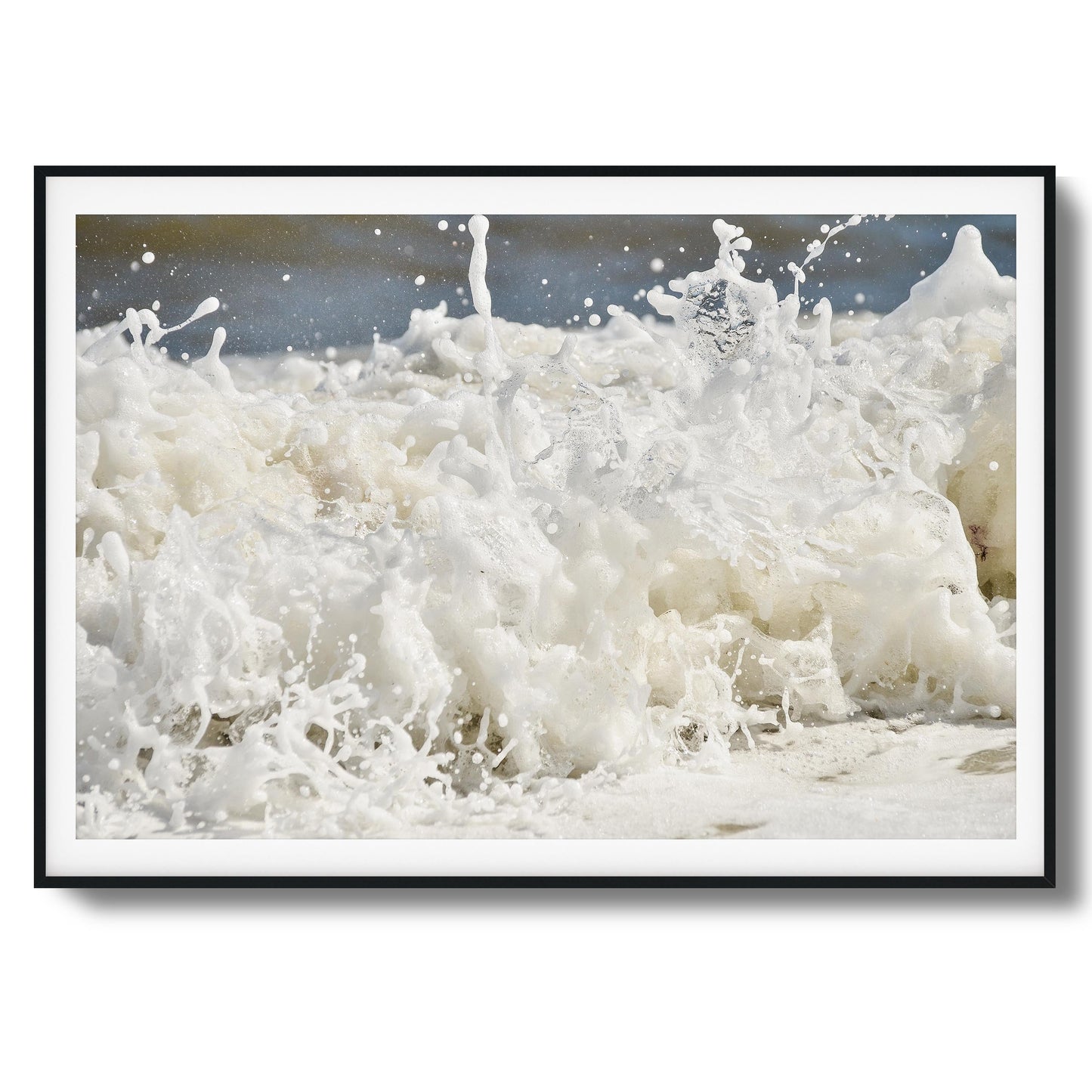 Foam Dance Framed Art