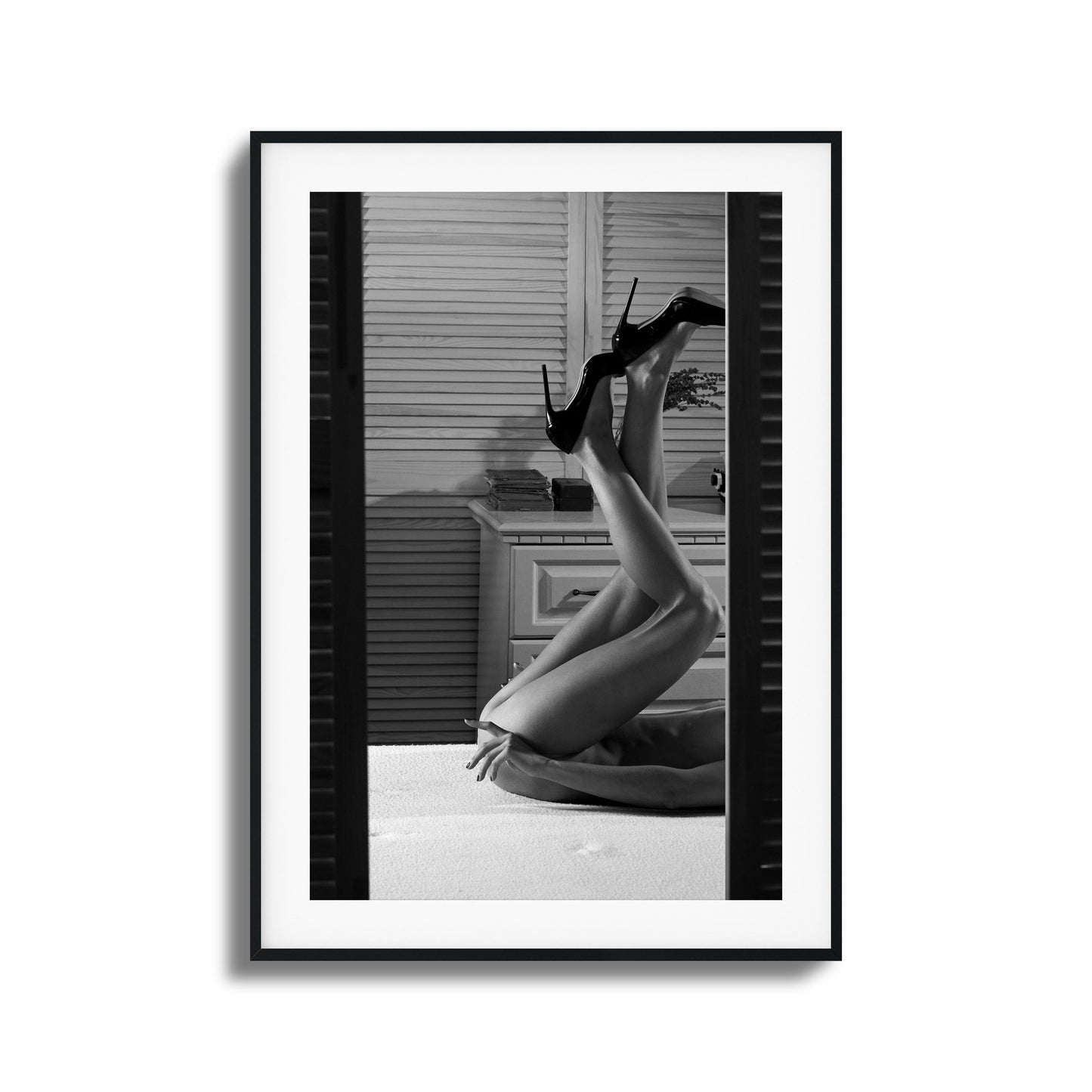 Heels Up Framed Art