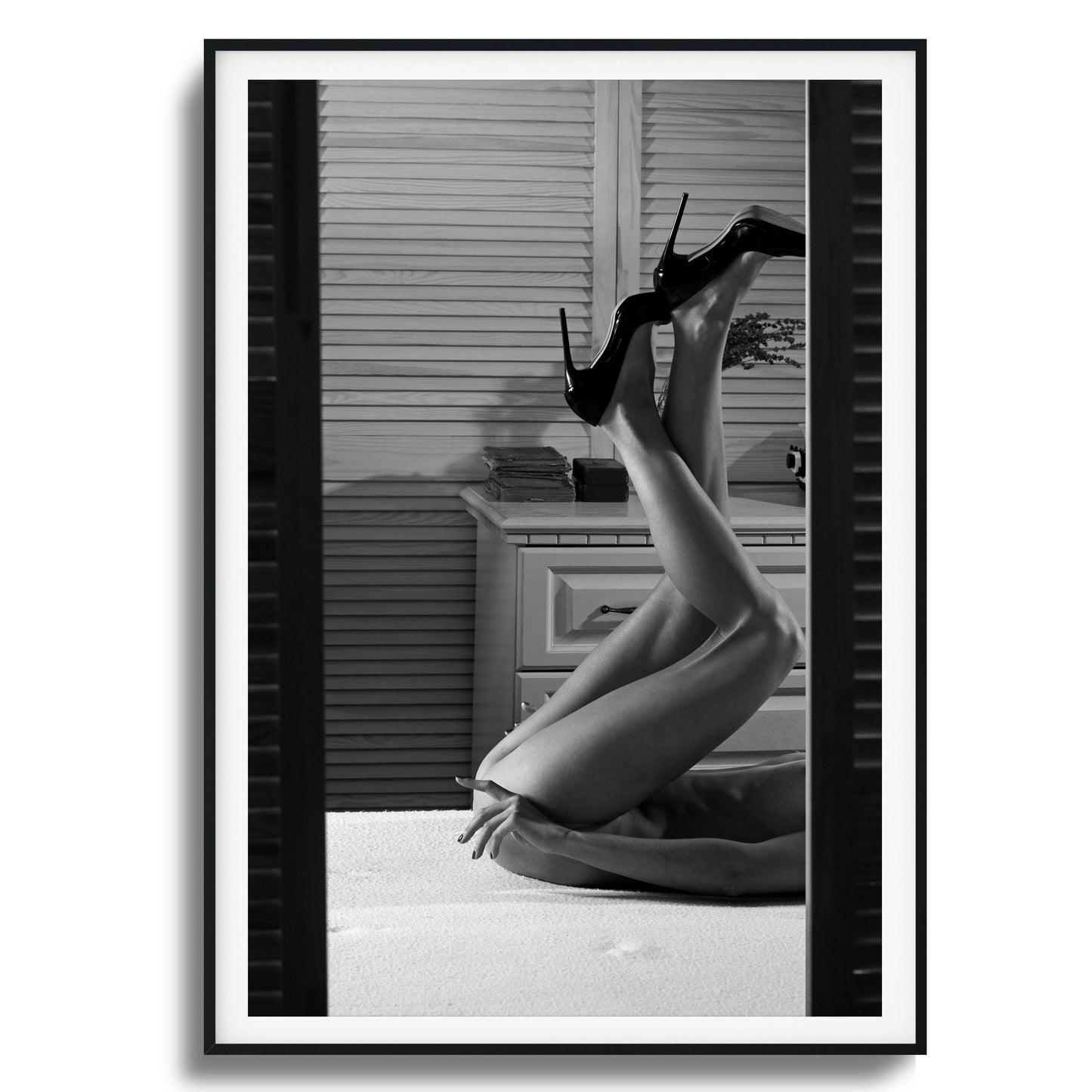 Heels Up Framed Art