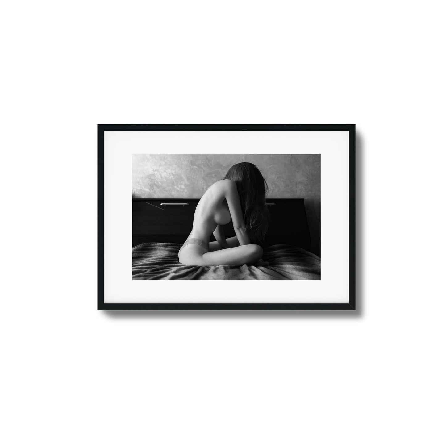 Hidden Curves Framed Art