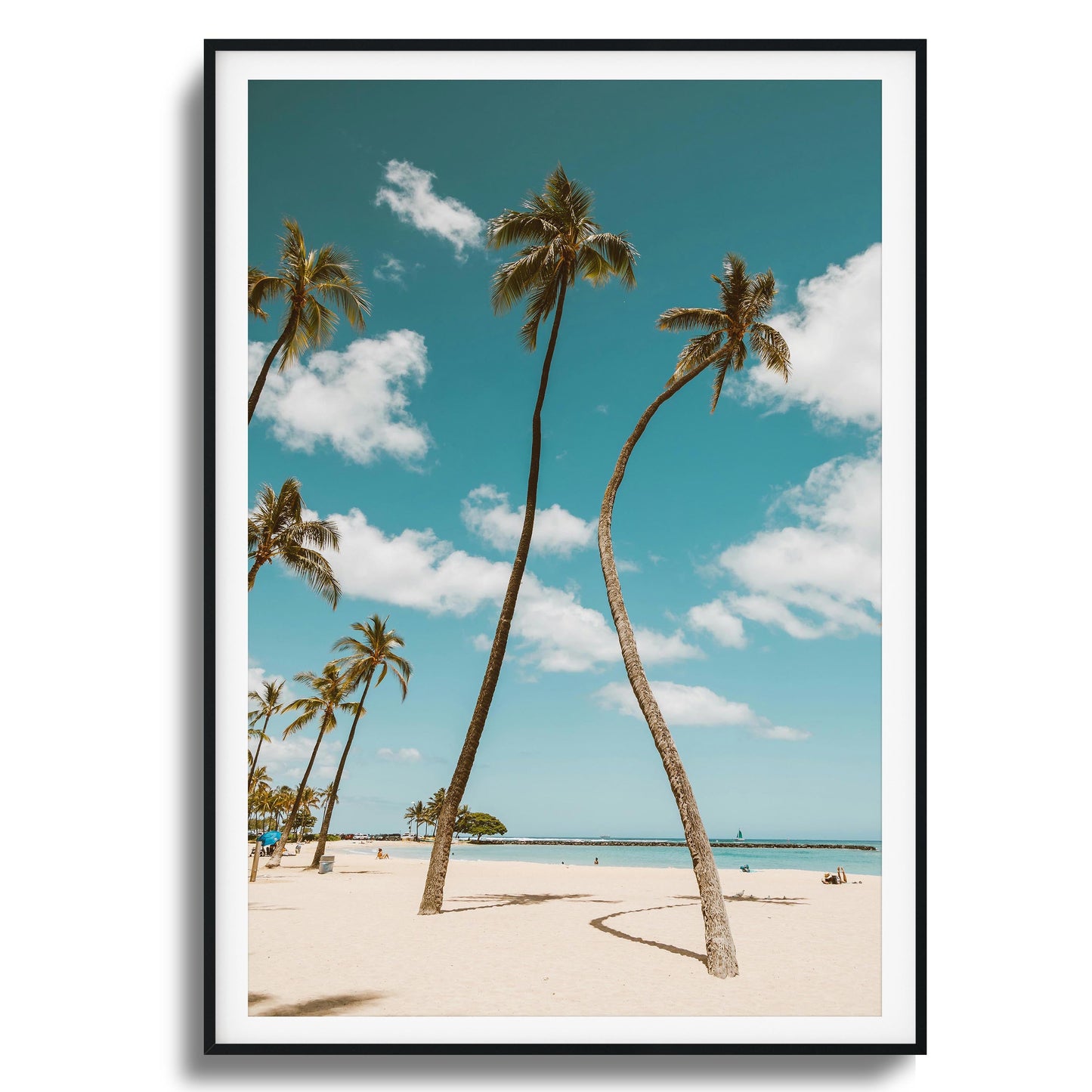 Island Haze Framed Art