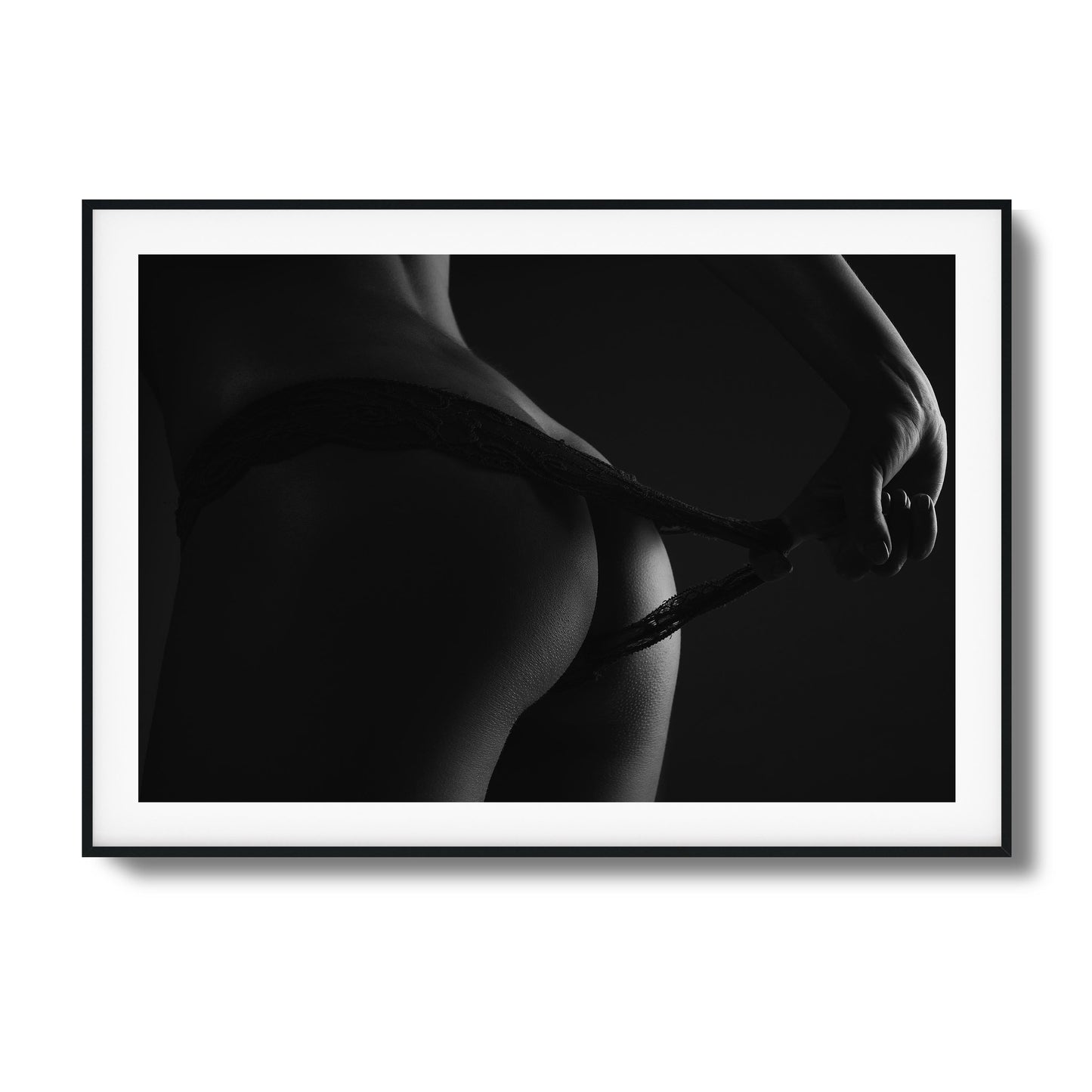 Lace Slip Framed Art