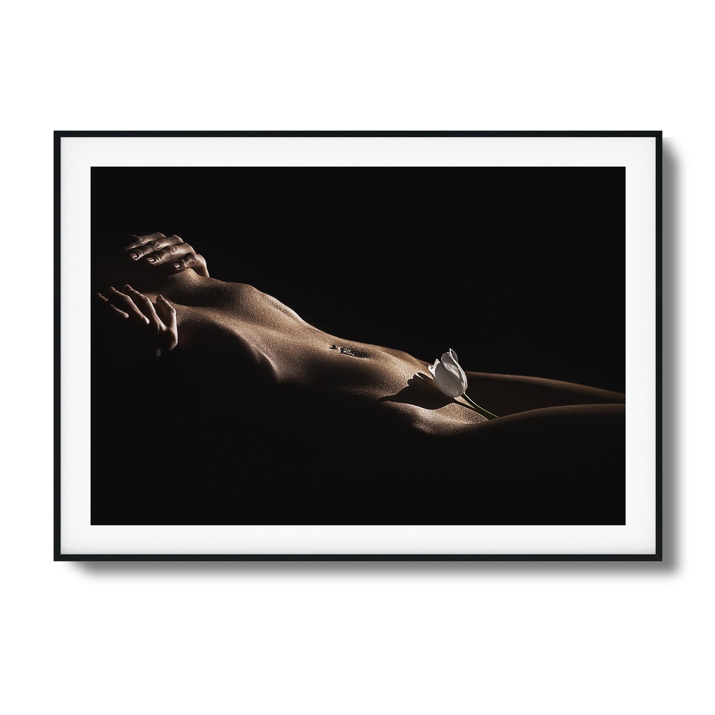 Lily and Skin Framed Art
