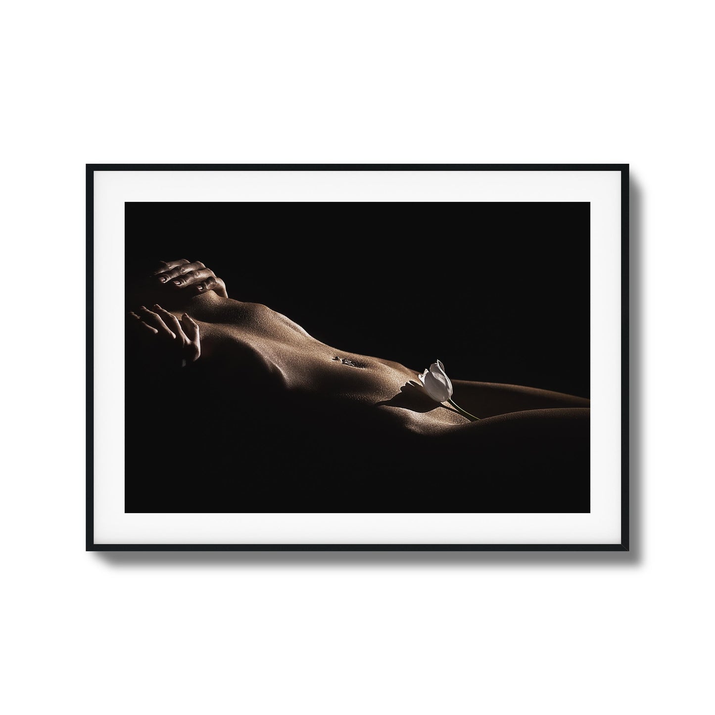 Lily and Skin Framed Art