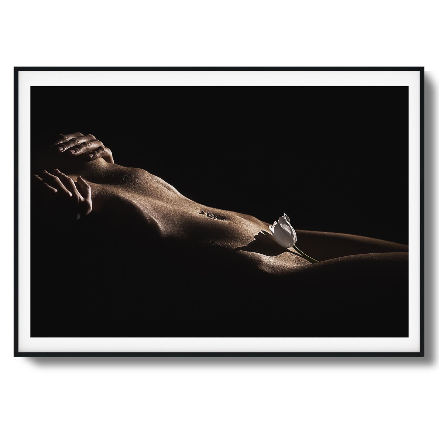 Lily and Skin Framed Art
