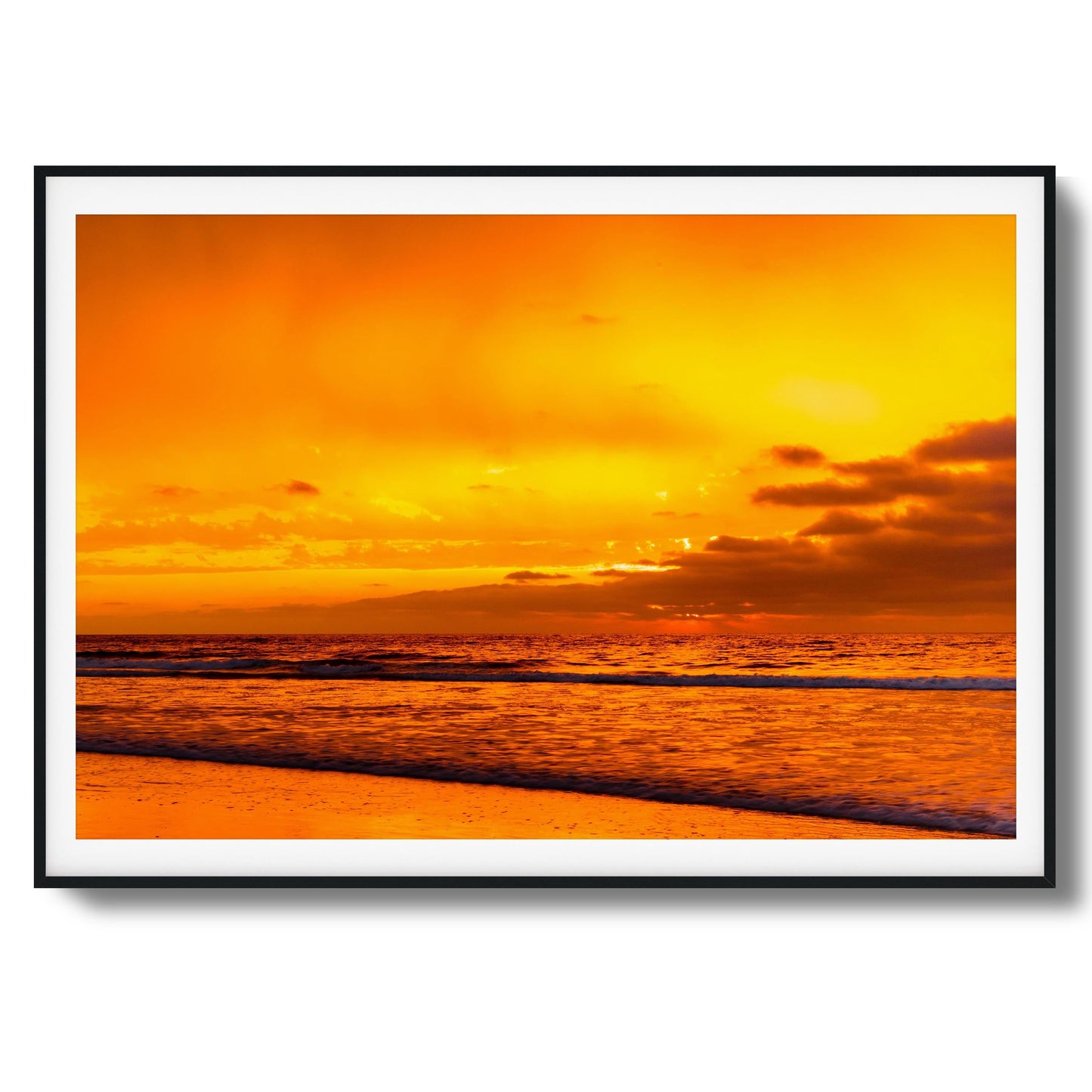 Molten Sky Framed Art
