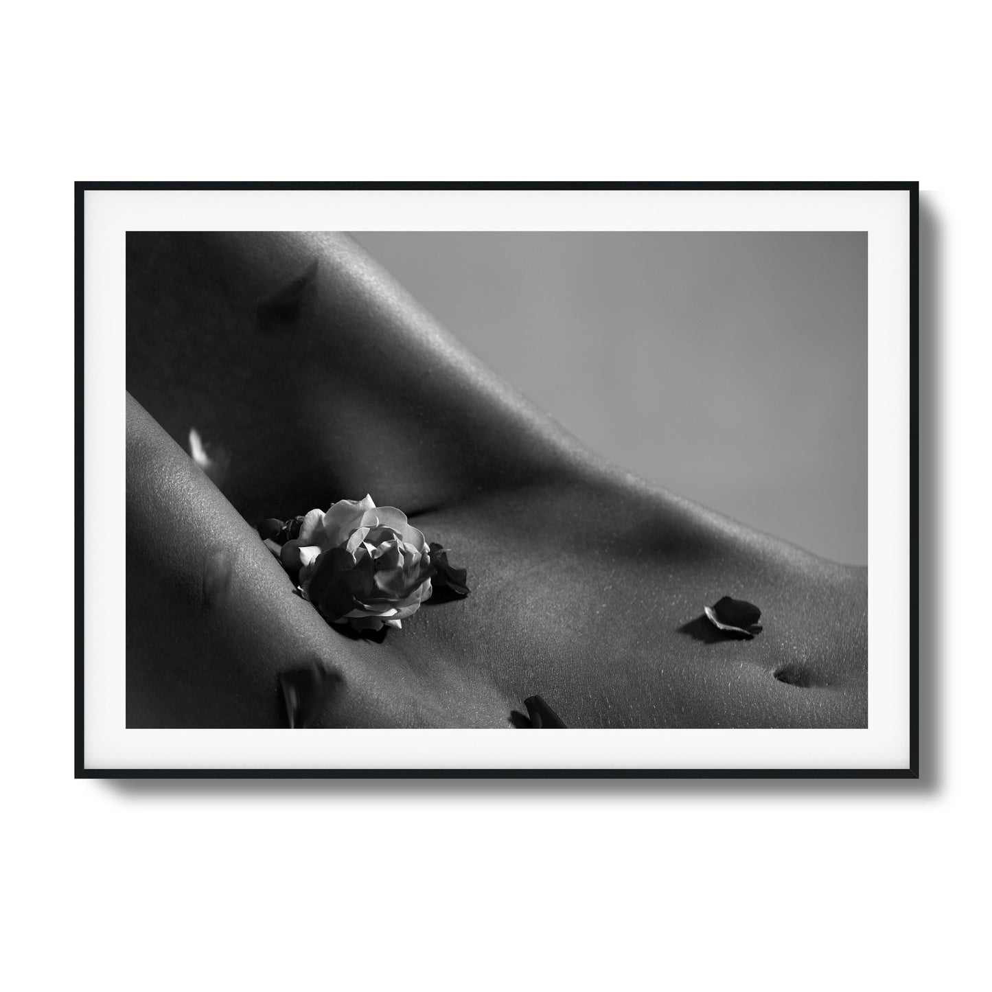 Petals on Skin Framed Art
