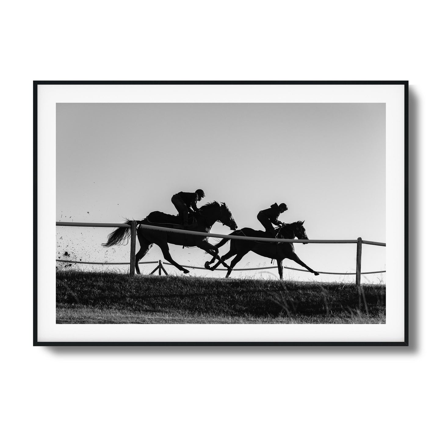 Racing Souls on the Horizon Framed Art