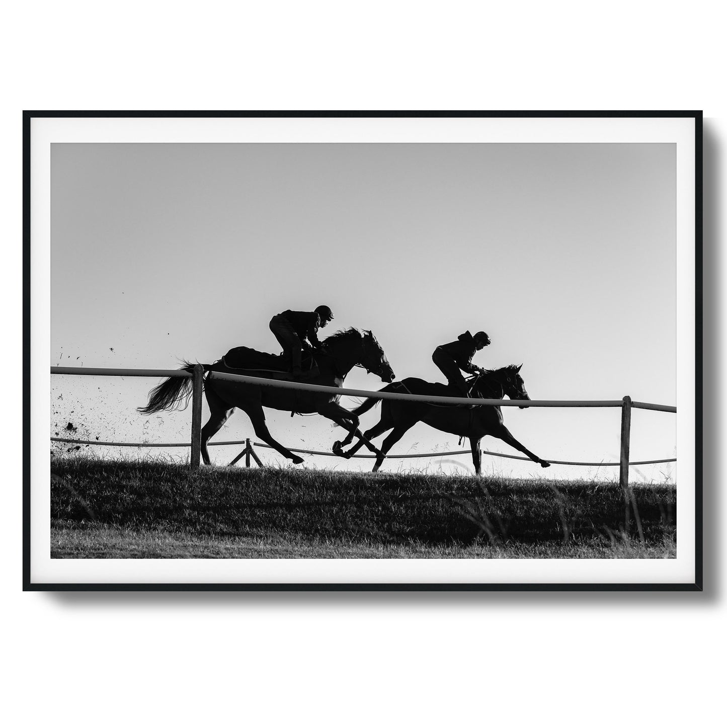 Racing Souls on the Horizon Framed Art