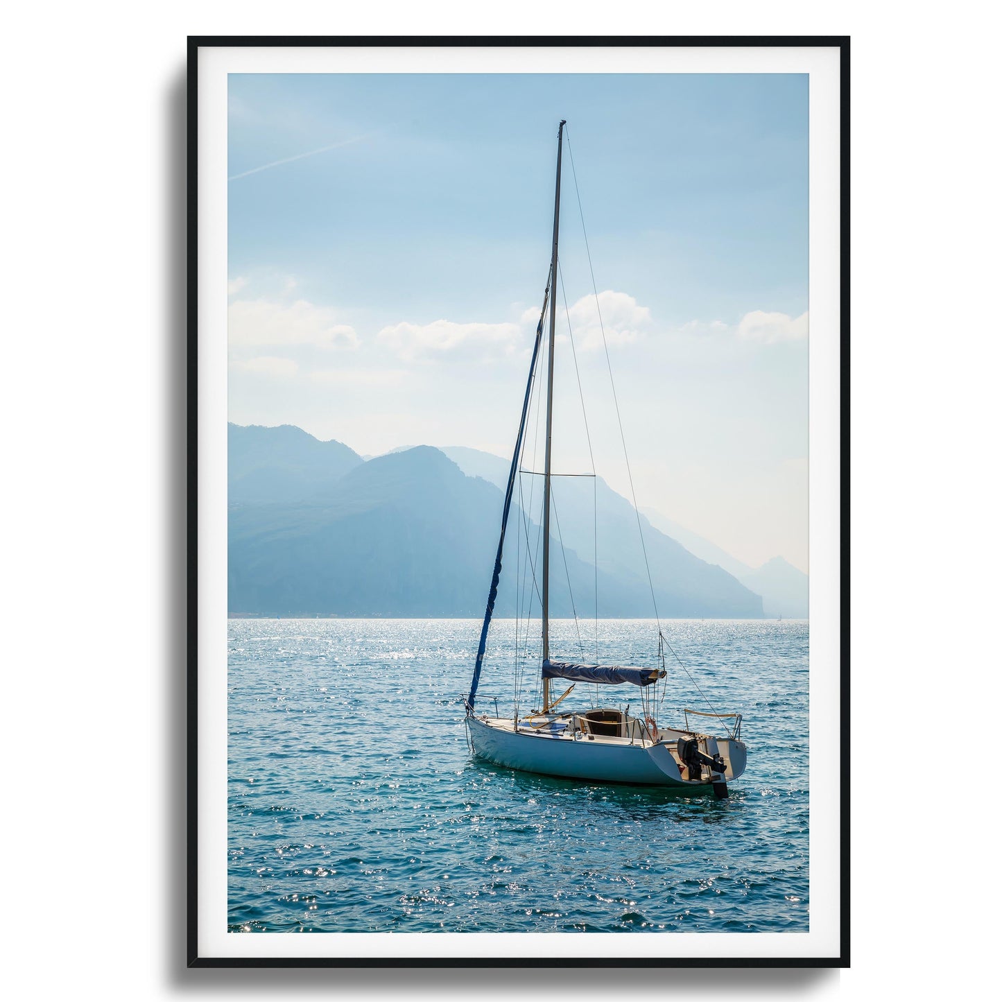 Sailing Serenity Framed Art