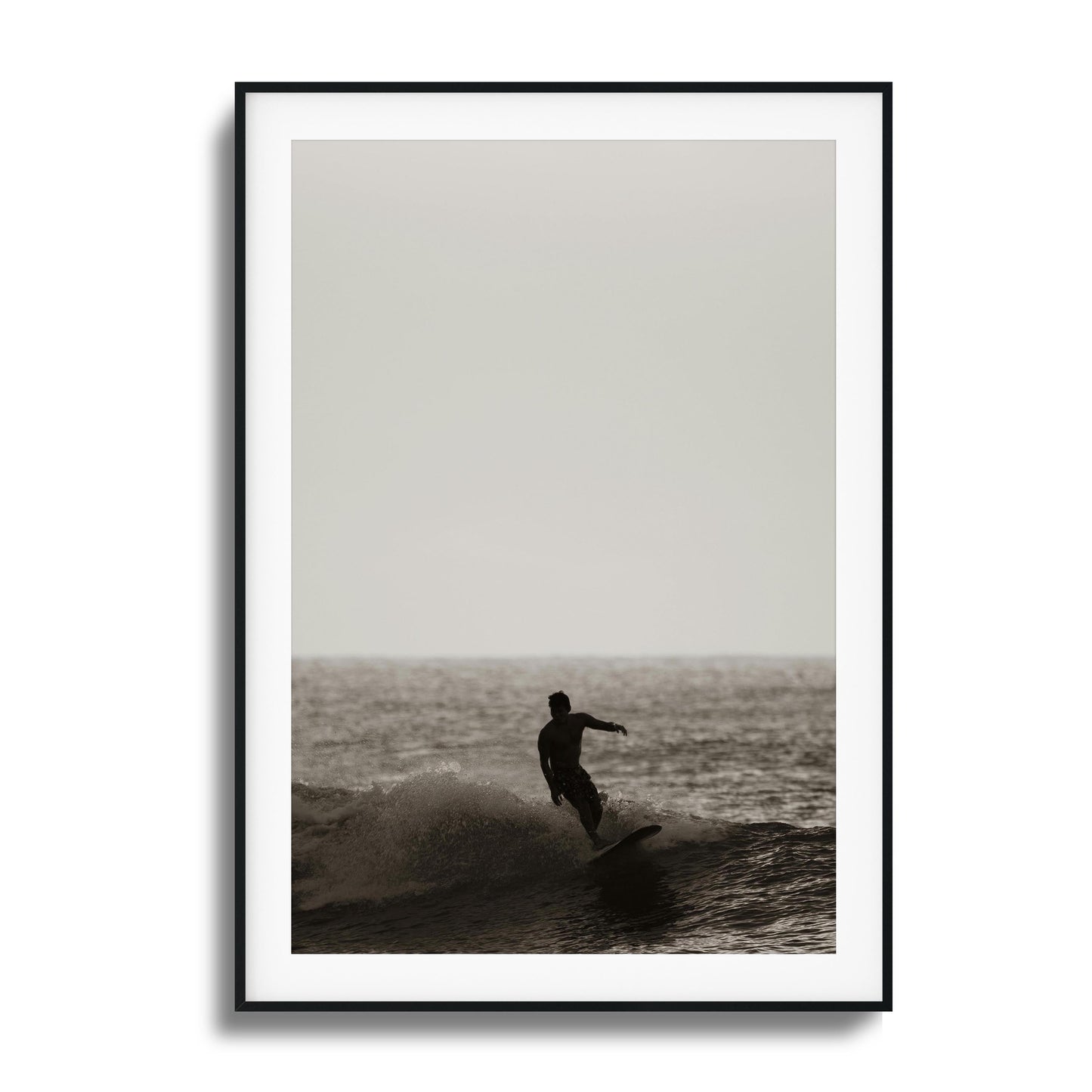 Sepia Ride Framed Art