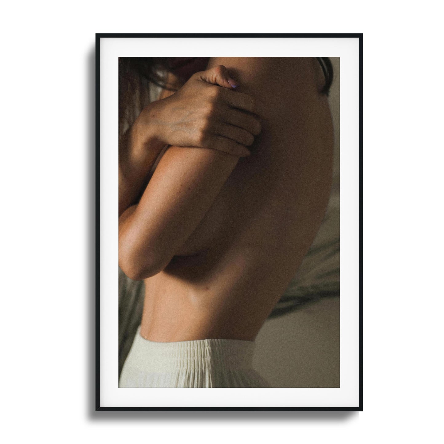Shadow Embrace Framed Art