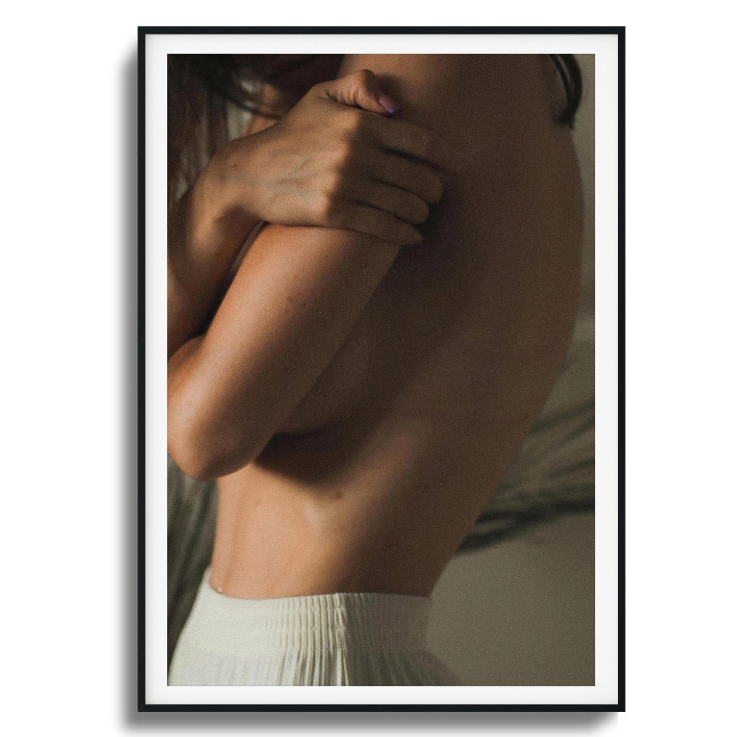 Shadow Embrace Framed Art