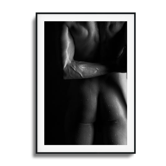 Shadow Lines Framed Art - Assure Spark