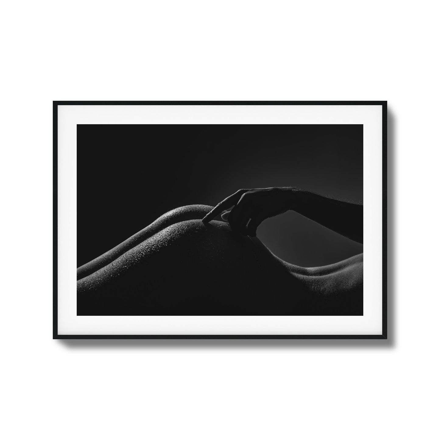 Single Finger Touch Framed Art