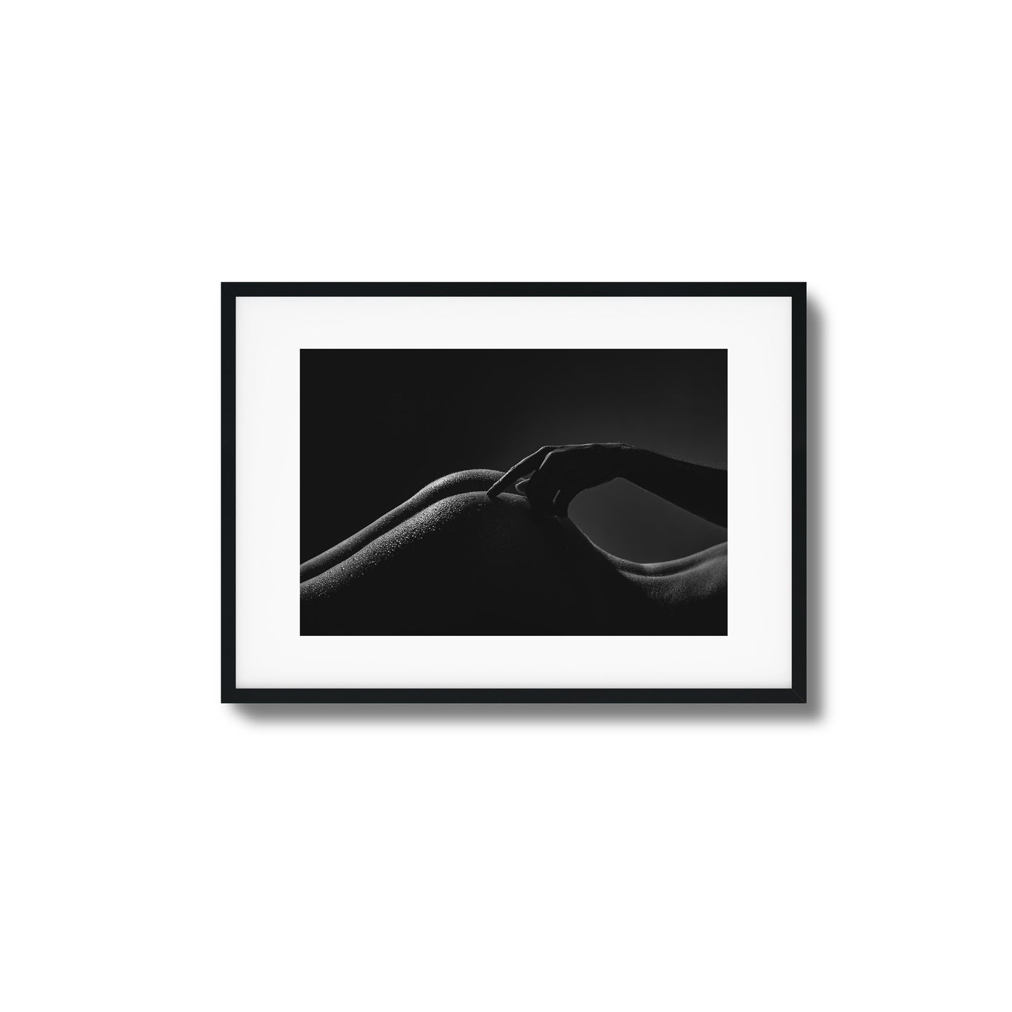 Single Finger Touch Framed Art