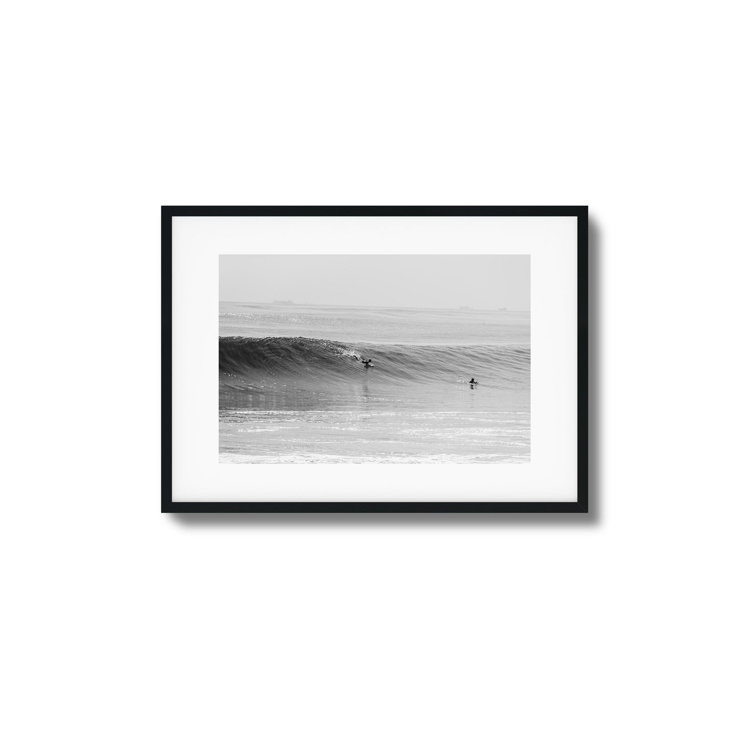 Surfer Paddle Out Framed Art