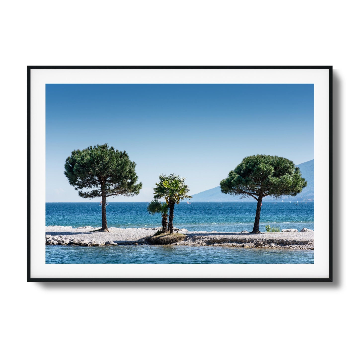 Trio Isle Framed Art
