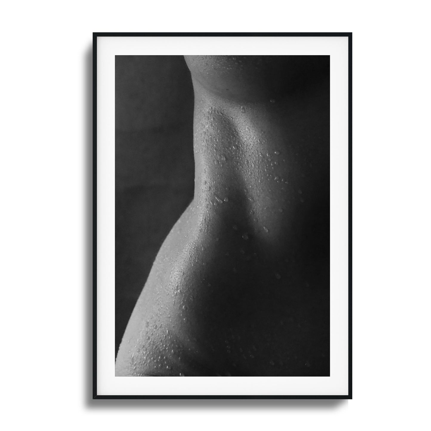 Wet Silhouette Framed Art