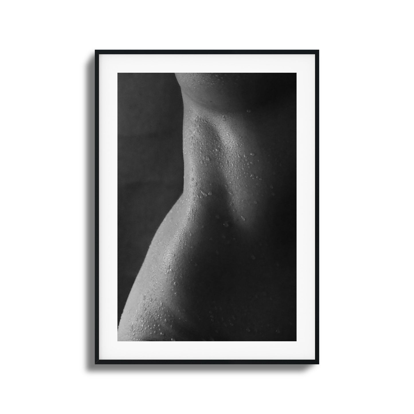 Wet Silhouette Framed Art